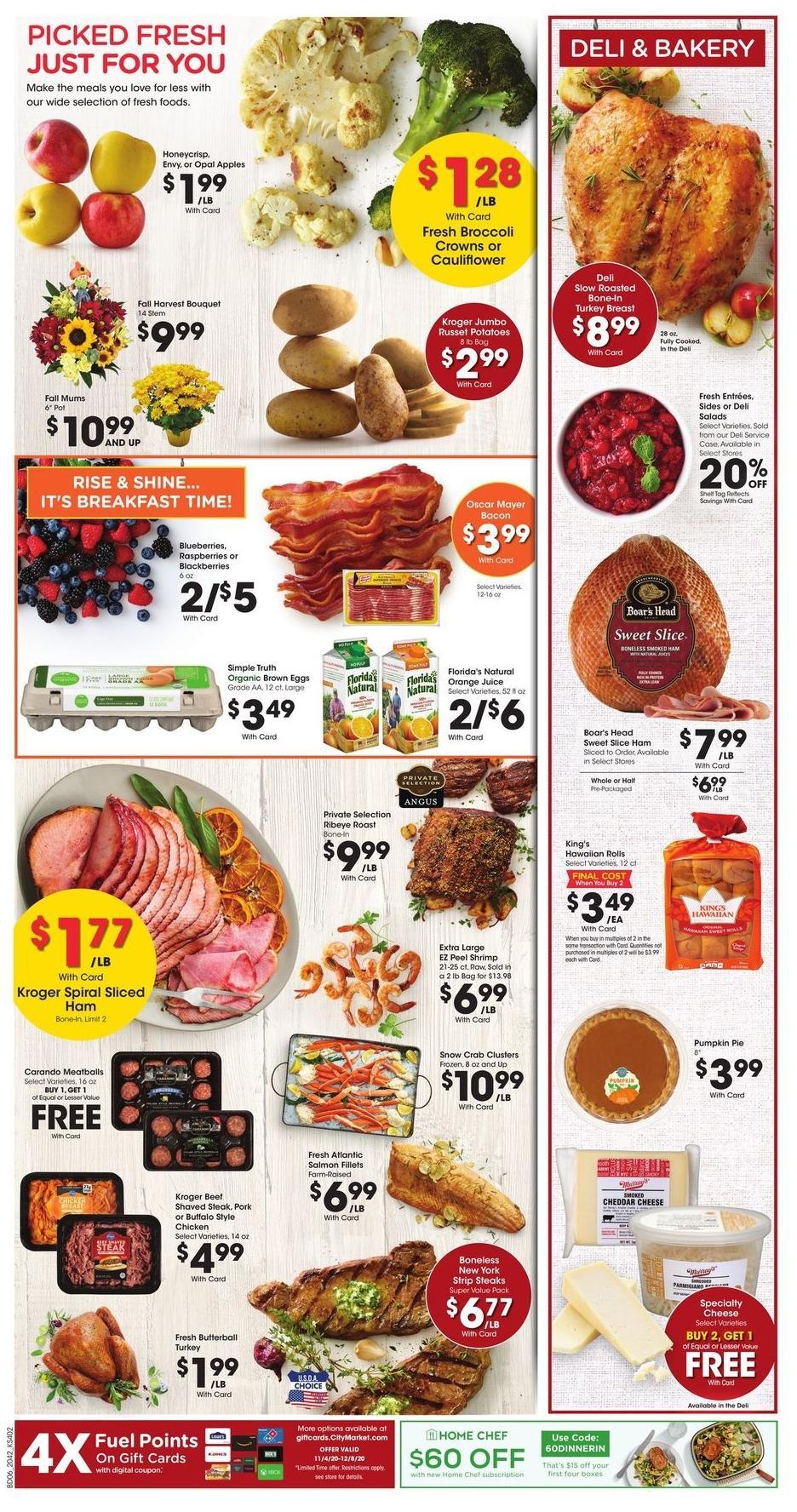 City Market Weekly Ad from November 18