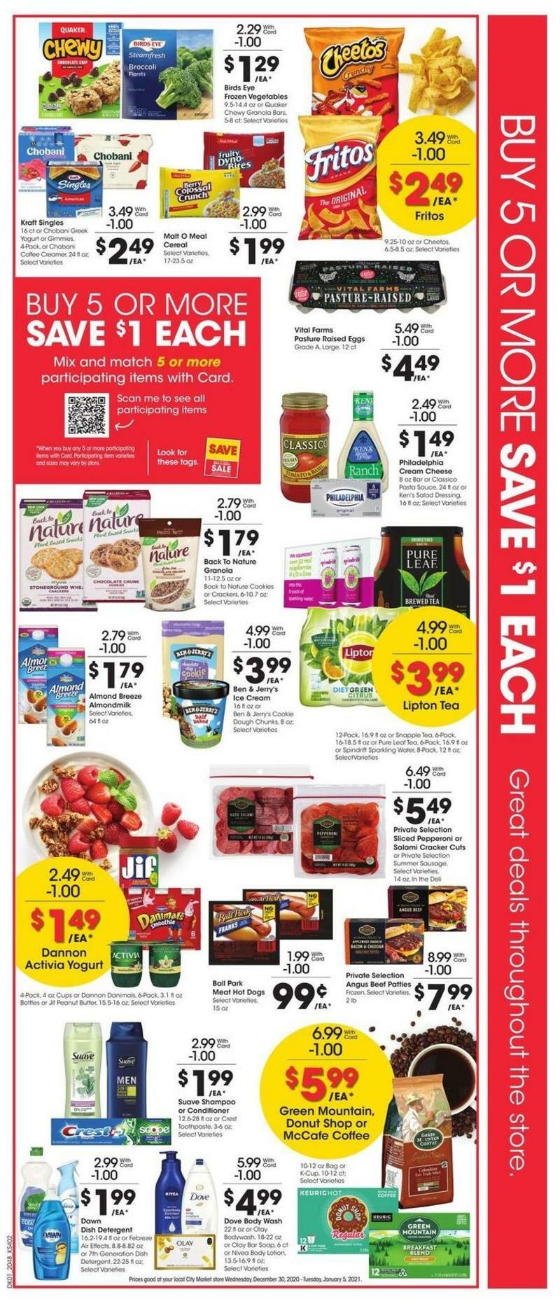 City Market Weekly Ad from December 30