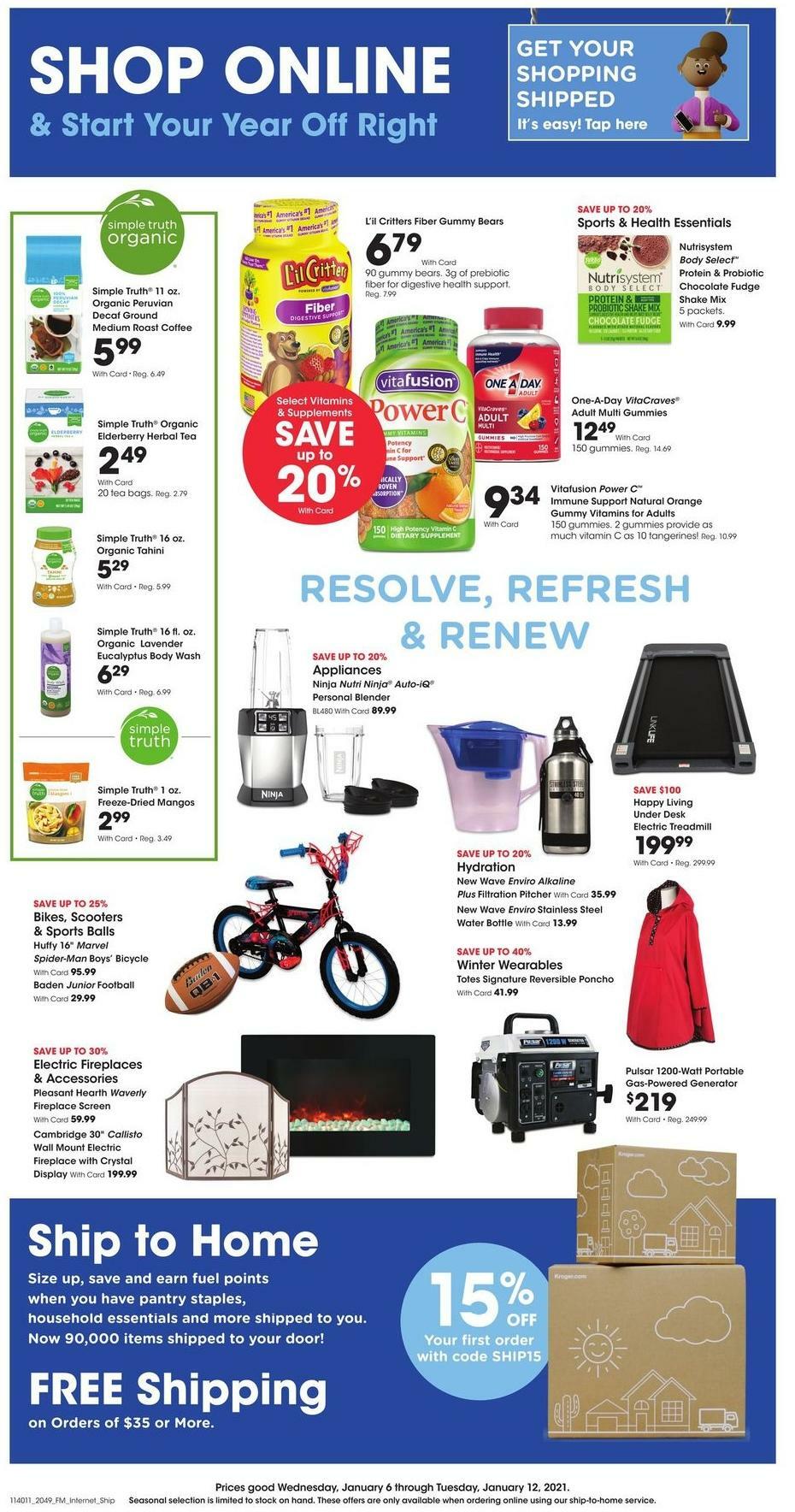 City Market Ship to Home Weekly Ad from January 6