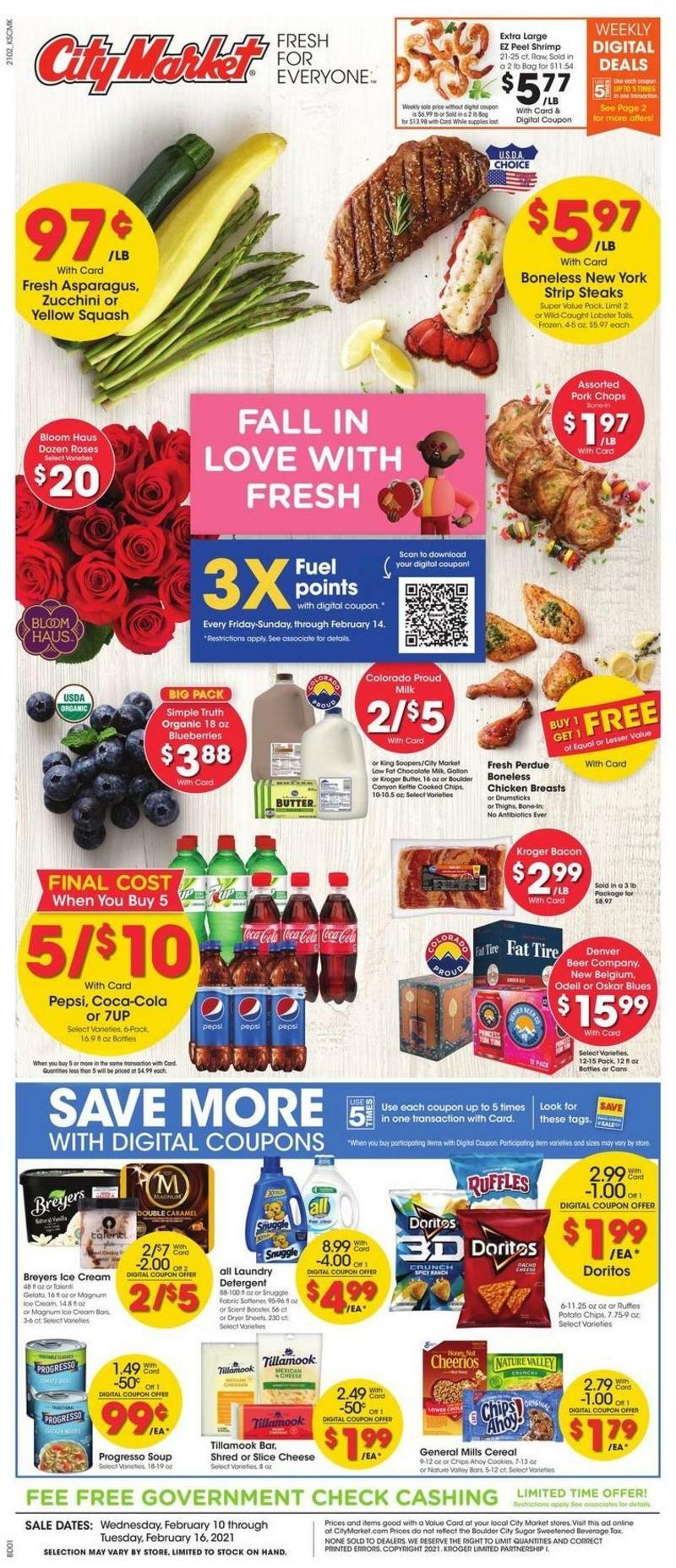 City Market Weekly Ad from February 10