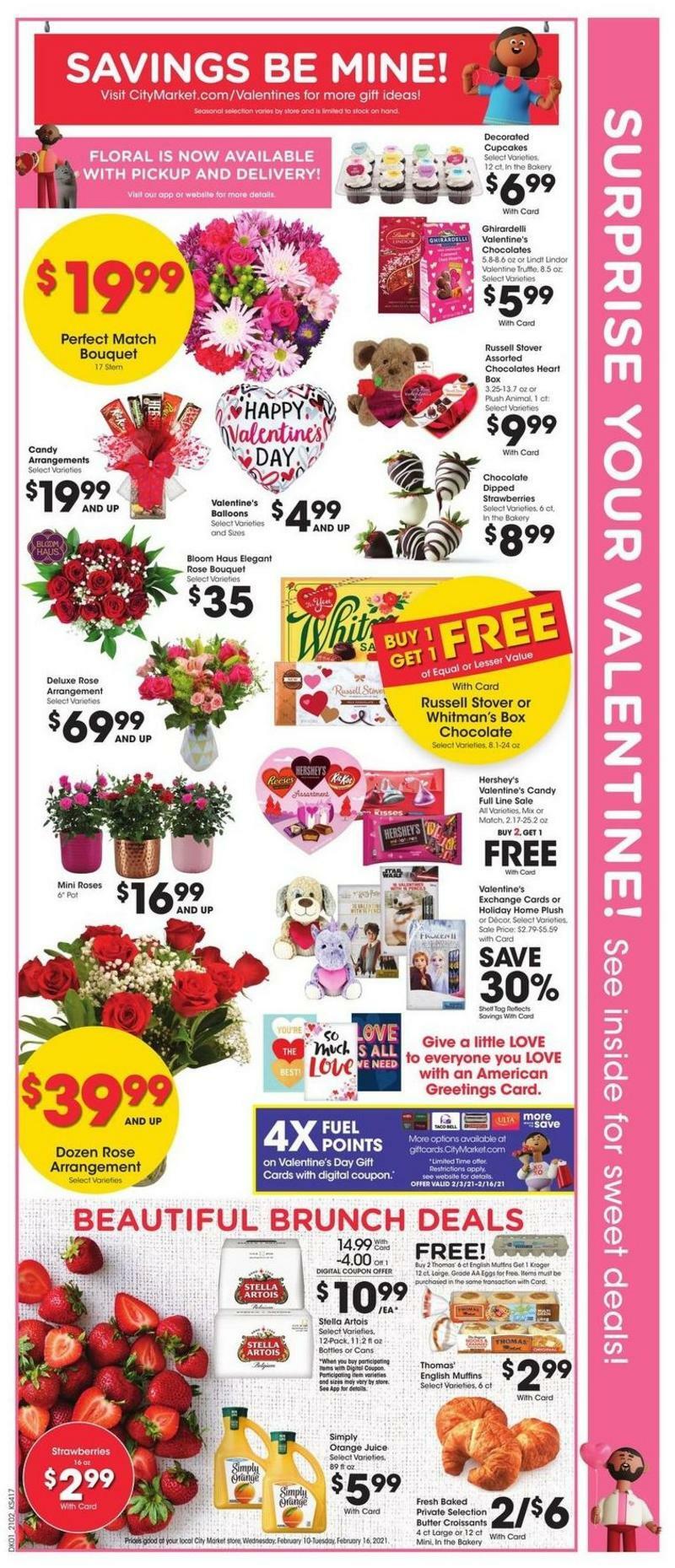 City Market Weekly Ad from February 10