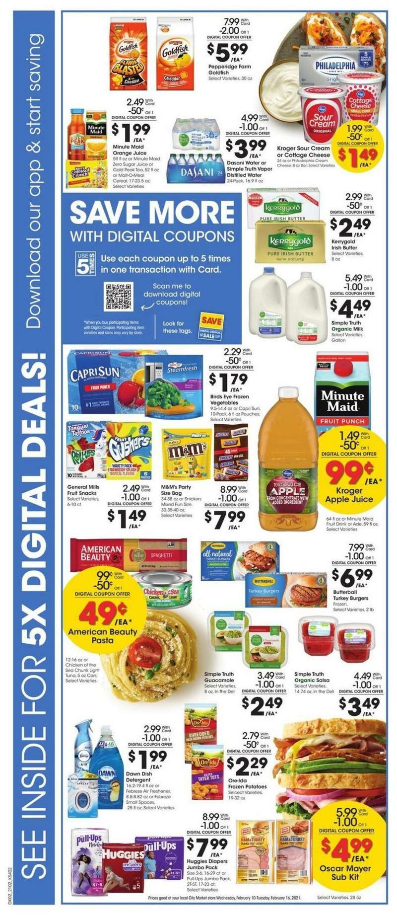 City Market Weekly Ad from February 10