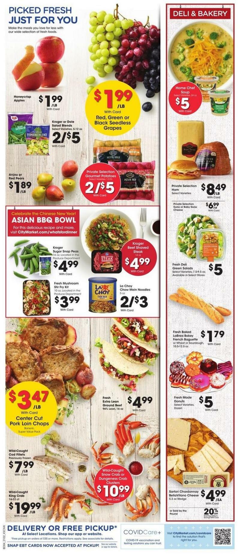 City Market Weekly Ad from February 10