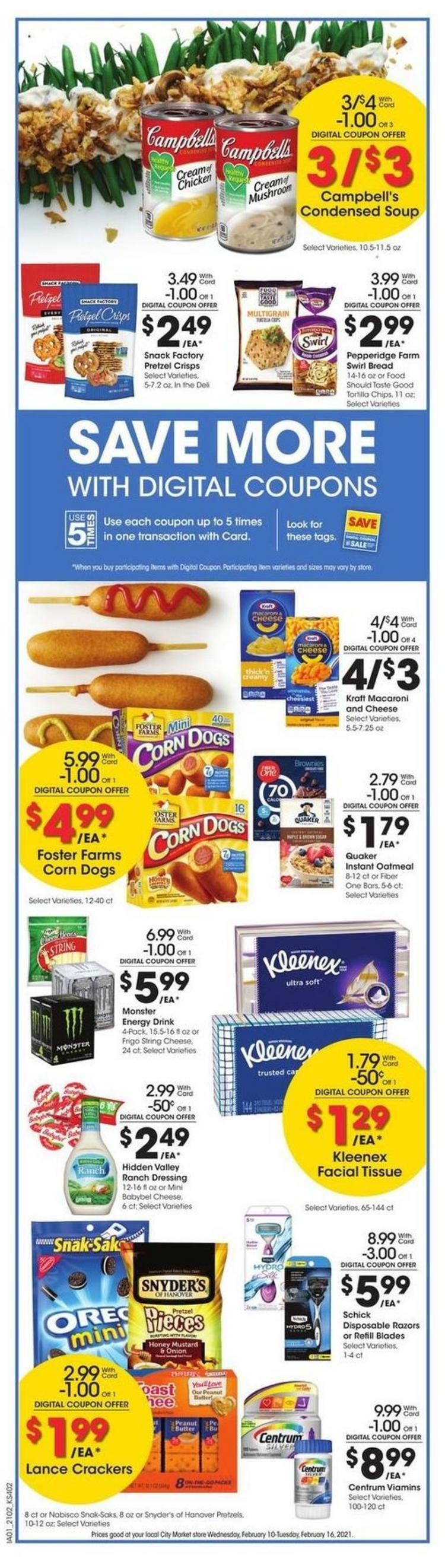 City Market Weekly Ad from February 10
