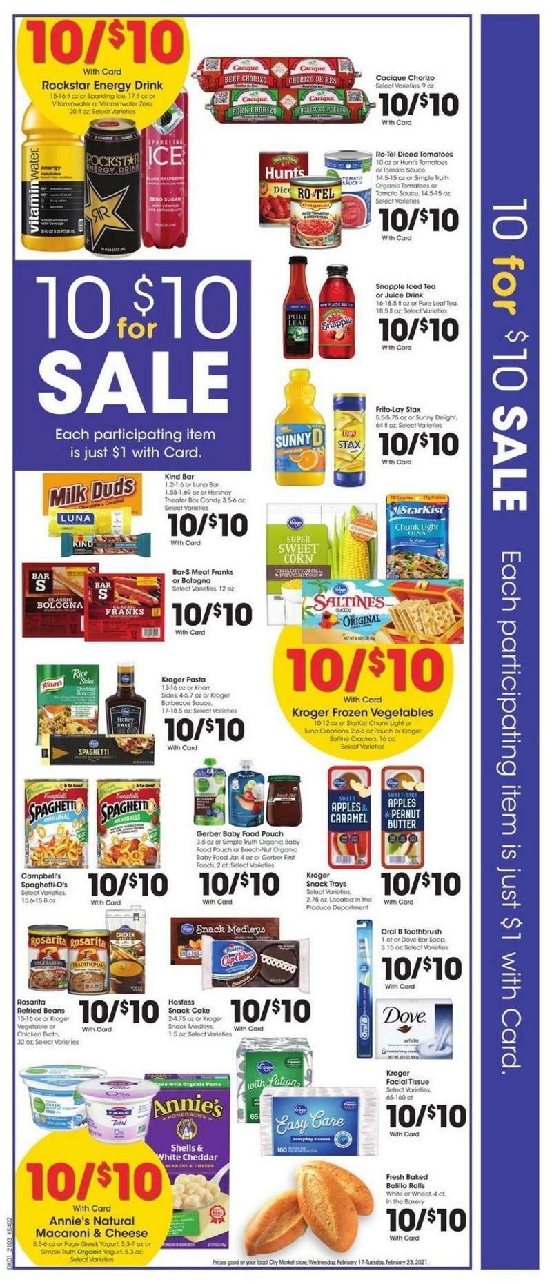 City Market Weekly Ad from February 17