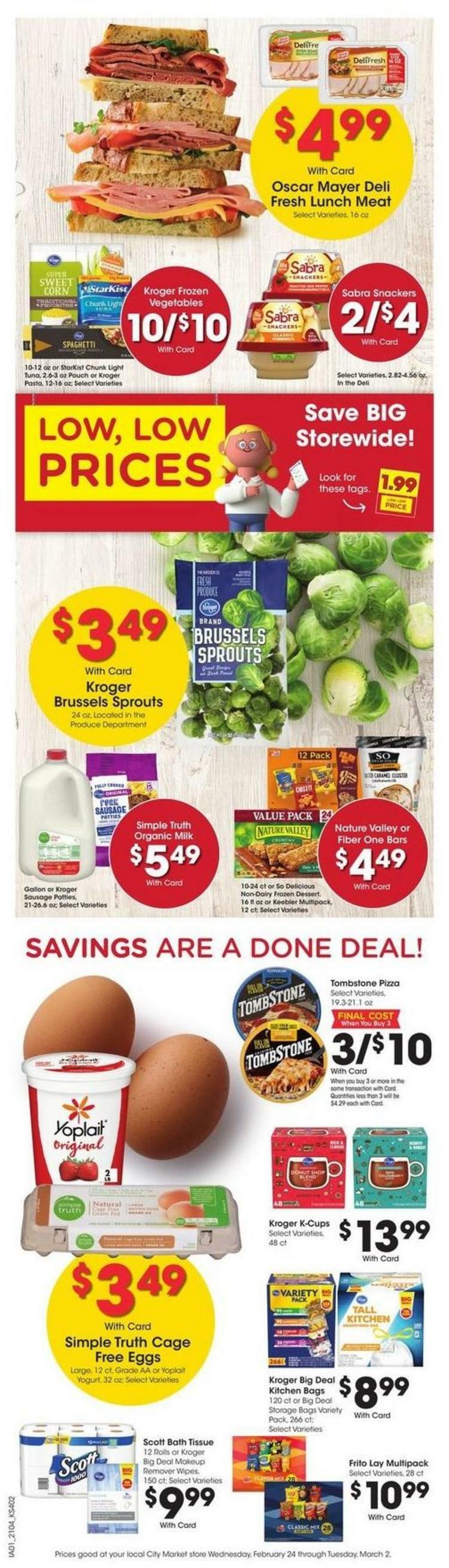 City Market Weekly Ad from February 24