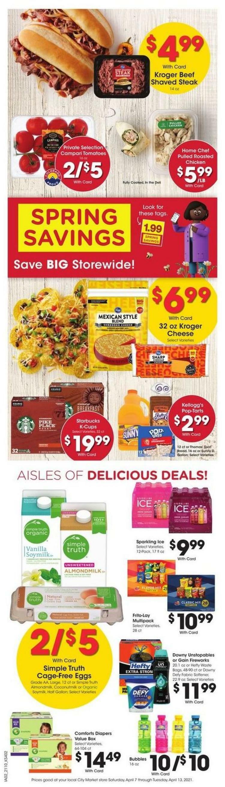 City Market Weekly Ad from April 7