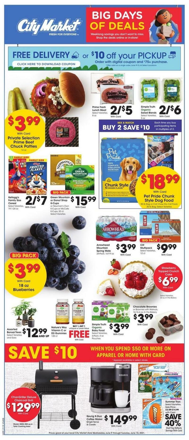City Market Big Days of Deals Weekly Ad from June 9