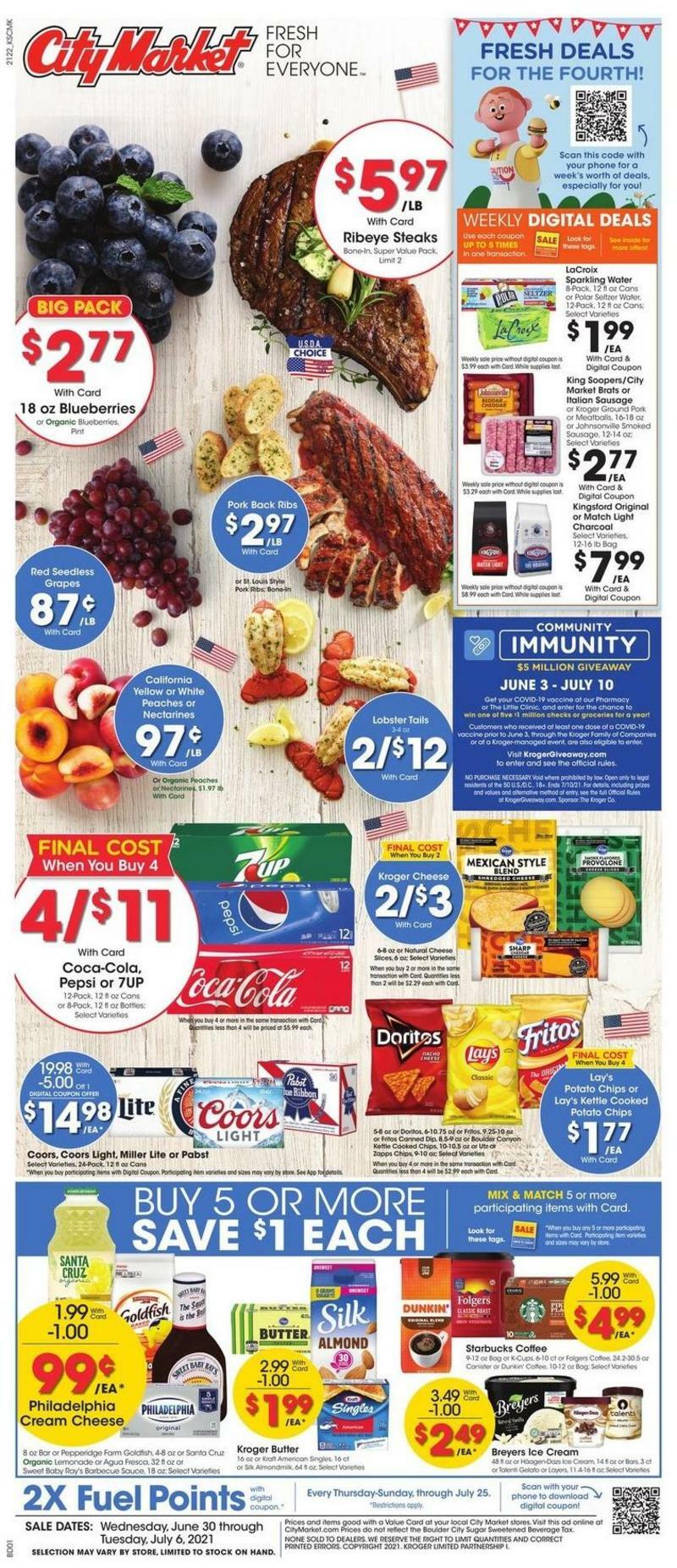 City Market Weekly Ad from June 30
