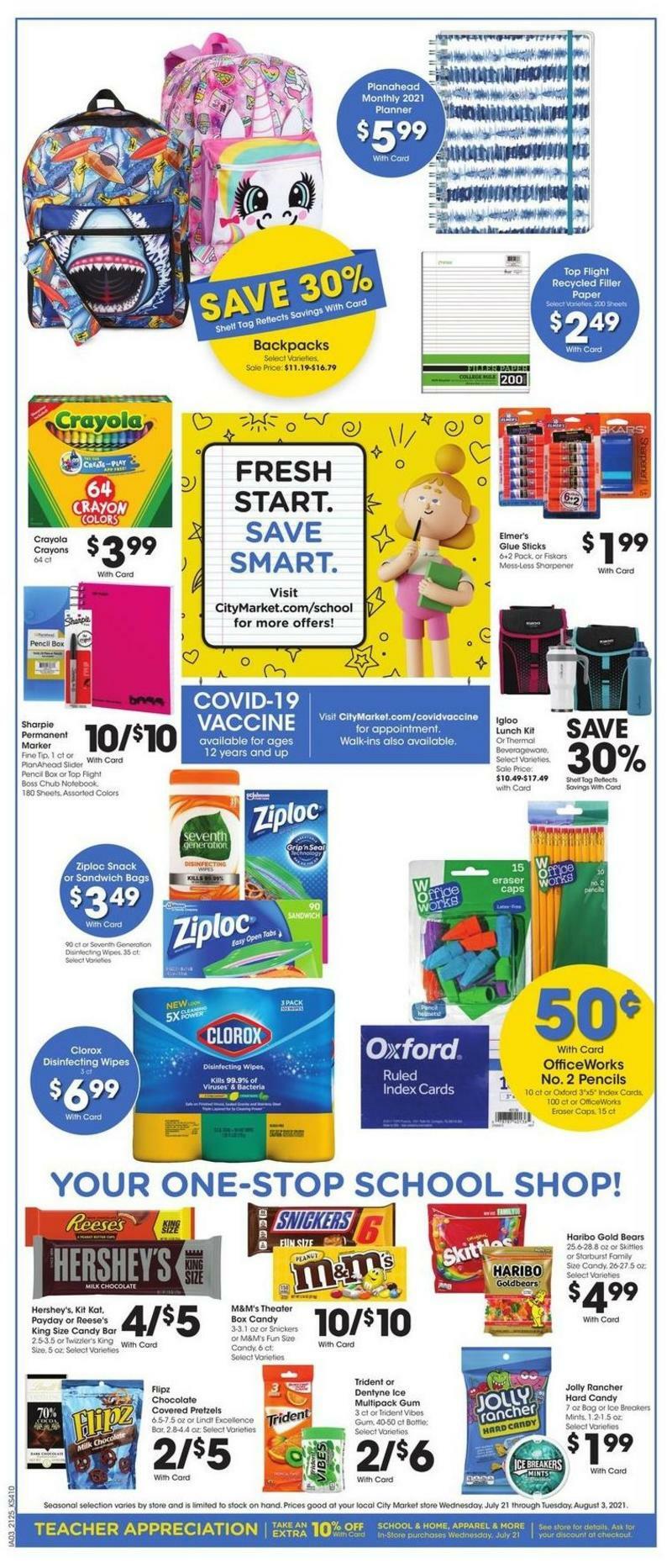 City Market Weekly Ad from July 28