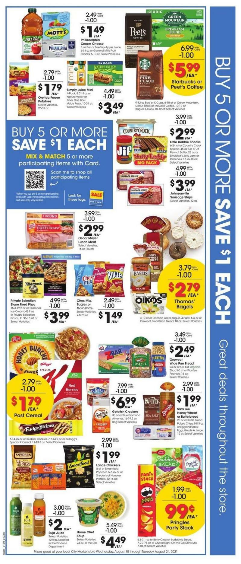 City Market Weekly Ad from August 18