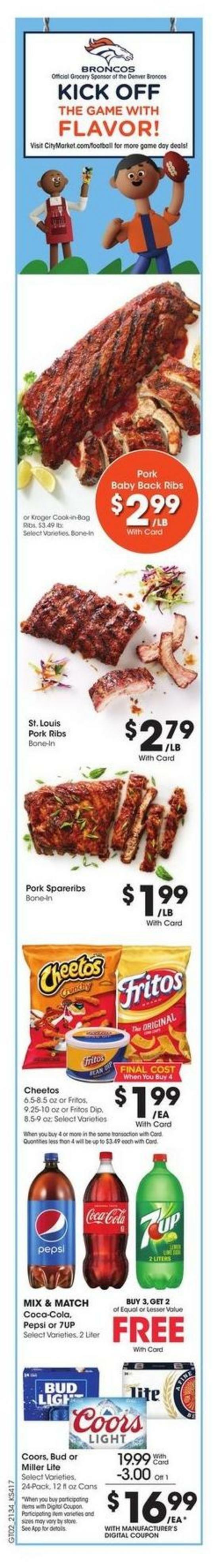 City Market Weekly Ad from September 22