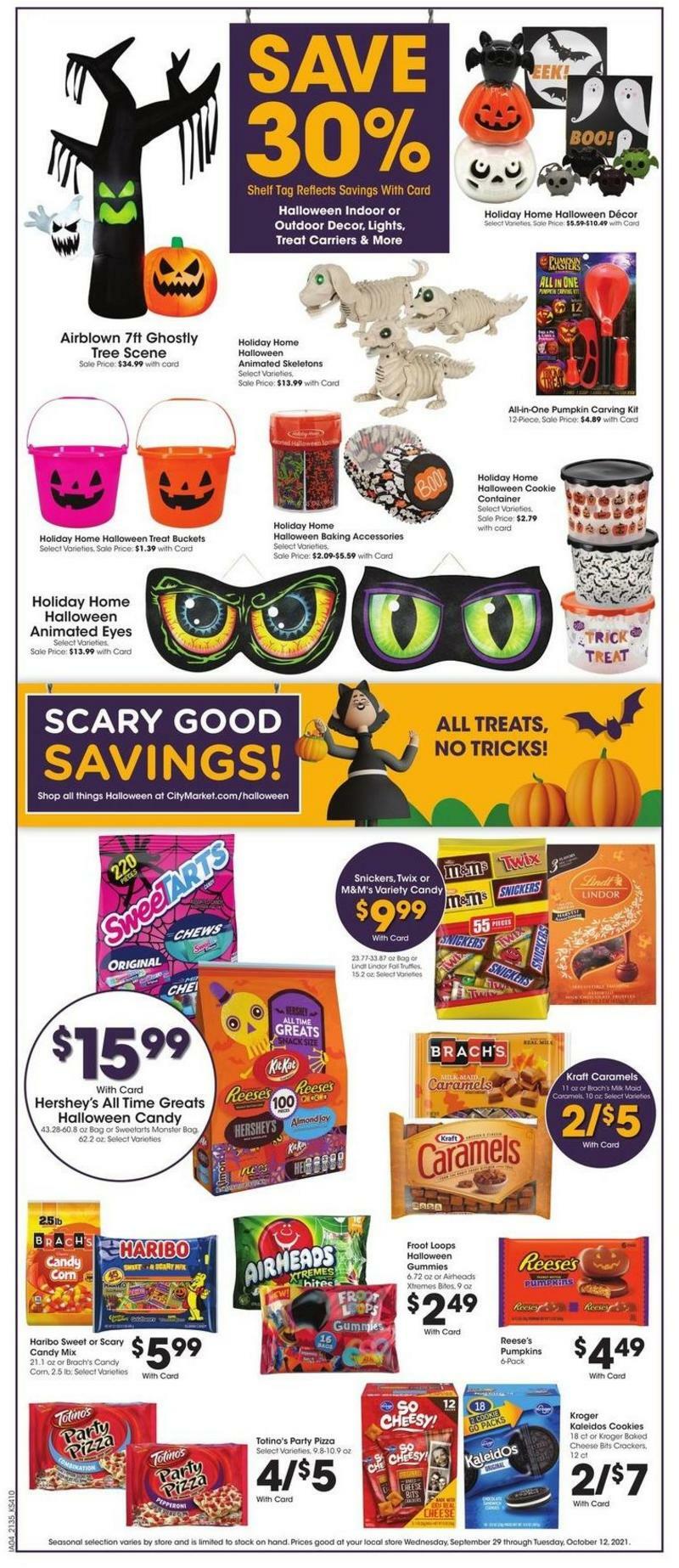 City Market Weekly Ad from September 29