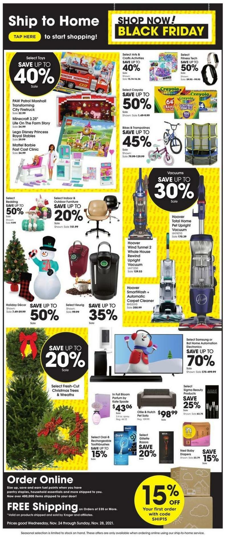 City Market Ship to Home 5-Day Black Friday Sale Weekly Ad from November 24