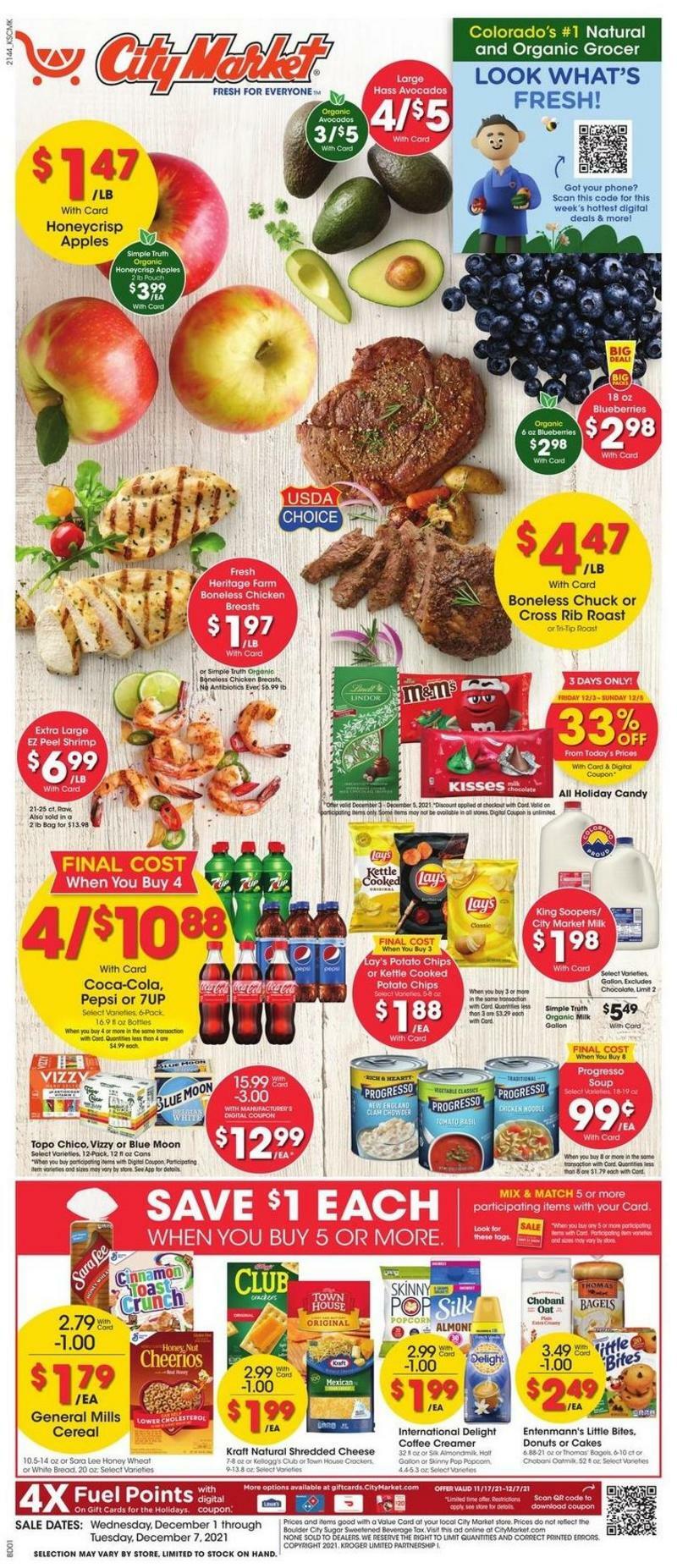 City Market Weekly Ad from December 1