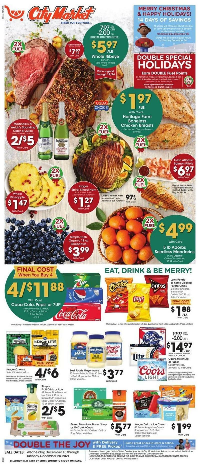 City Market Weekly Ad from December 15