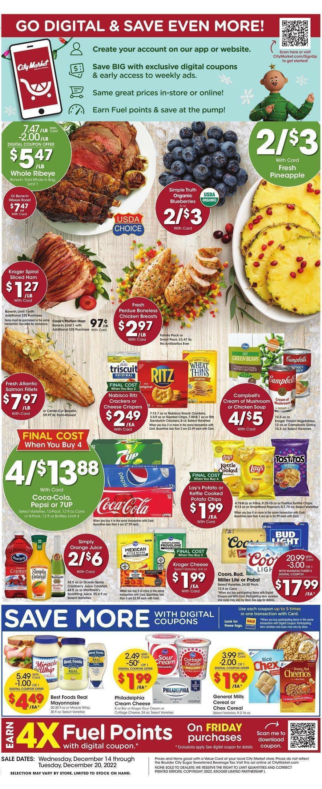 City Market Weekly Ad from December 14