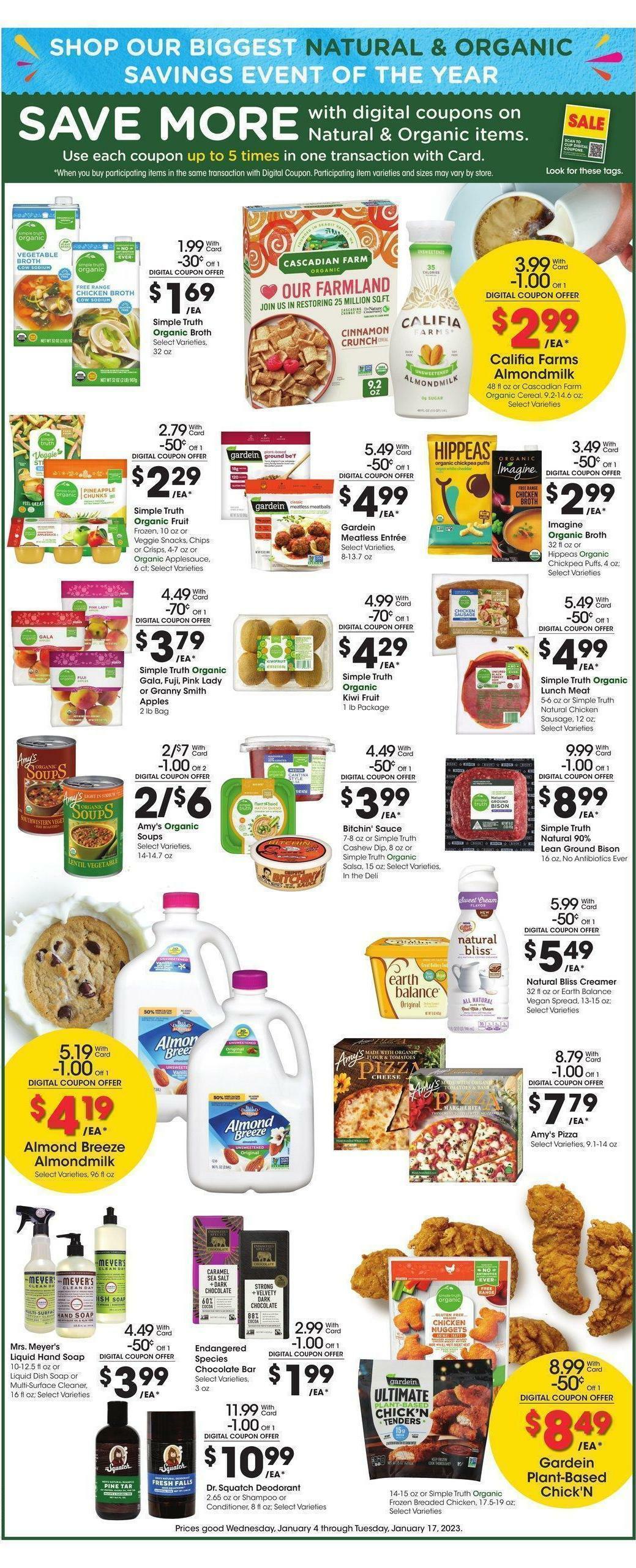 City Market Weekly Ad from January 4