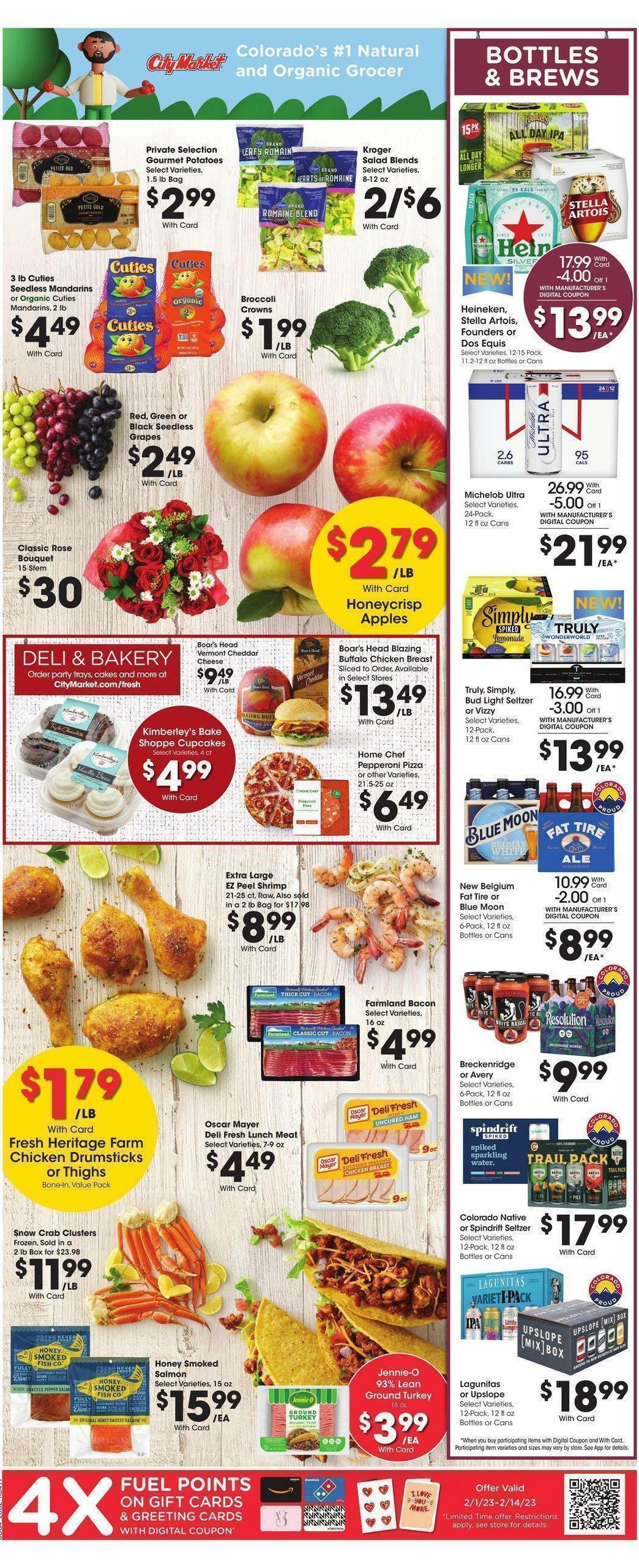 City Market Weekly Ad from February 8