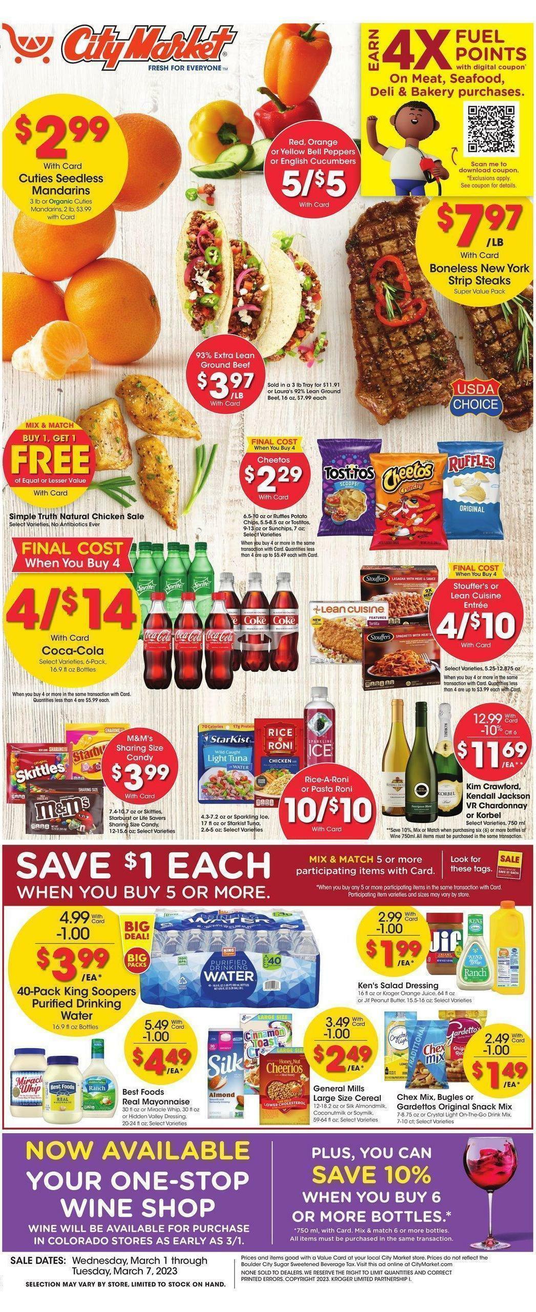 City Market Weekly Ad from March 1