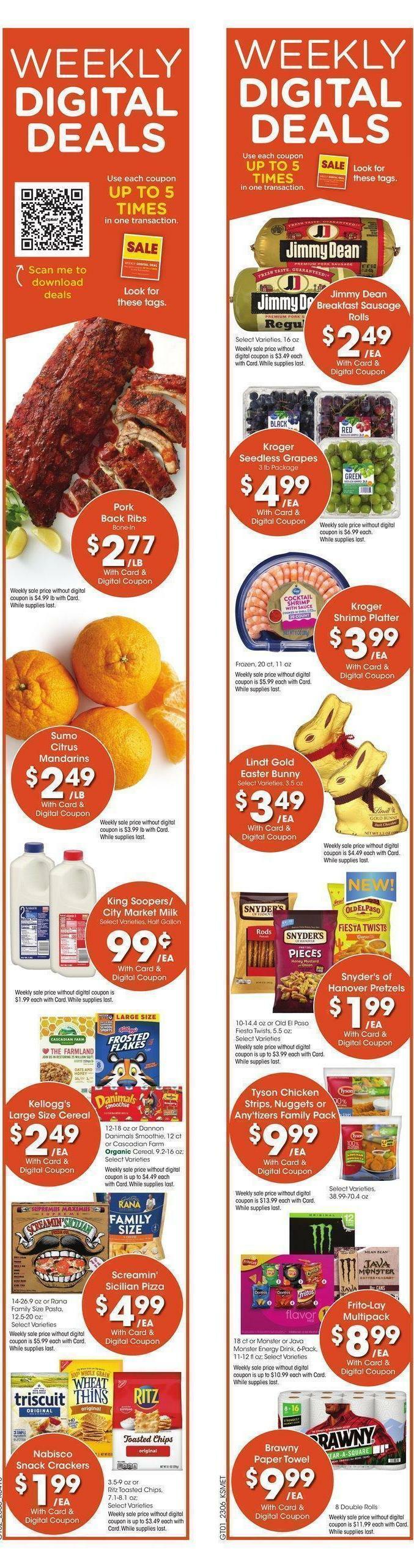 City Market Weekly Ad from March 8