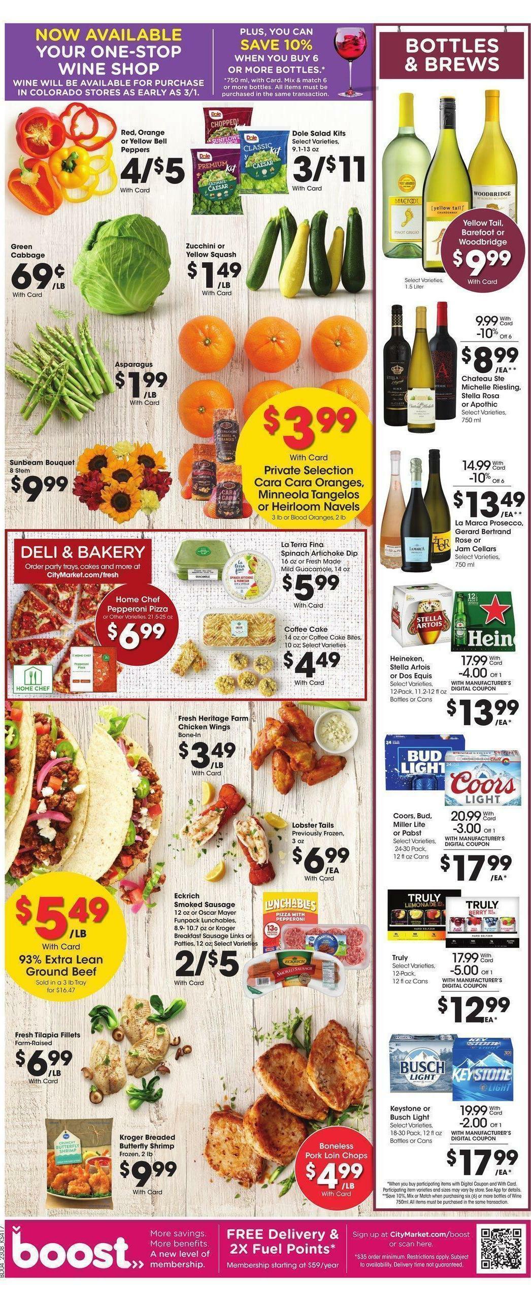 City Market Weekly Ad from March 22