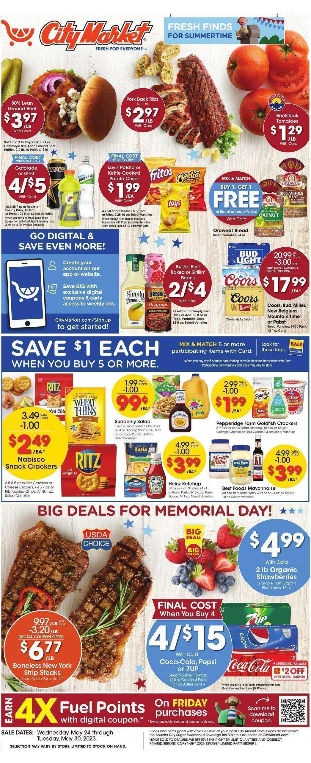 City Market Weekly Ad from May 24