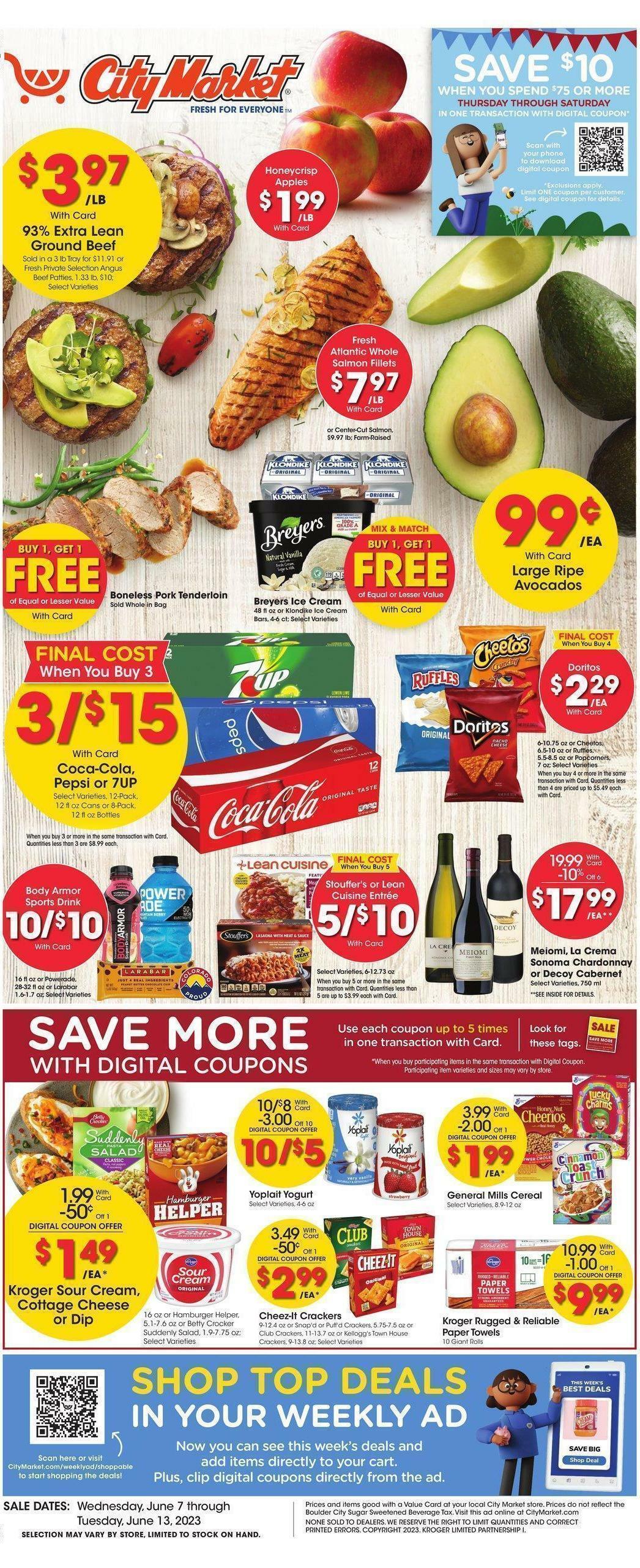 City Market Weekly Ad from June 7