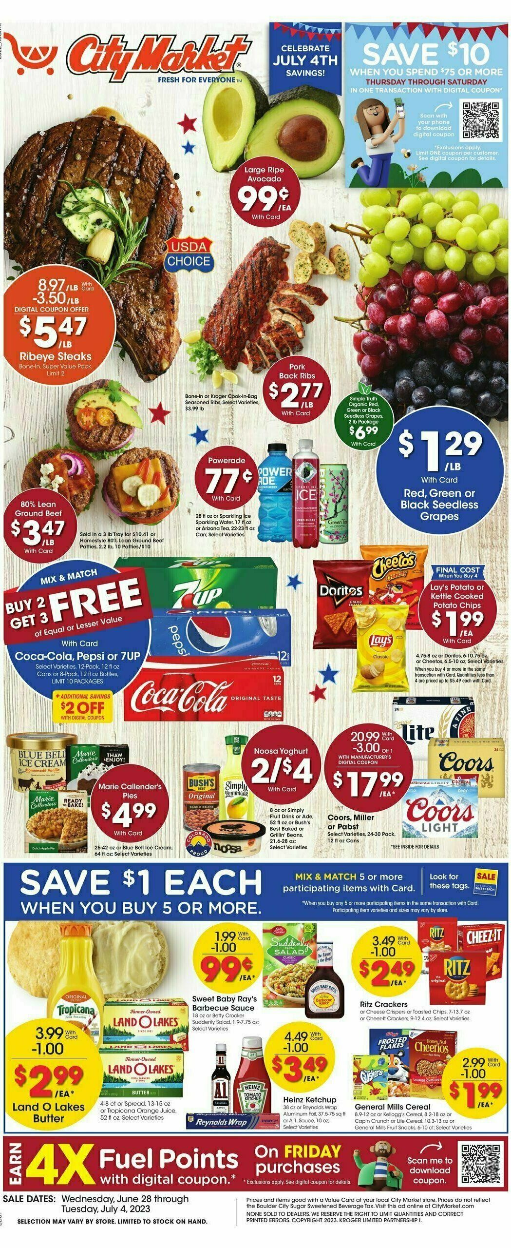 City Market Weekly Ad from June 28