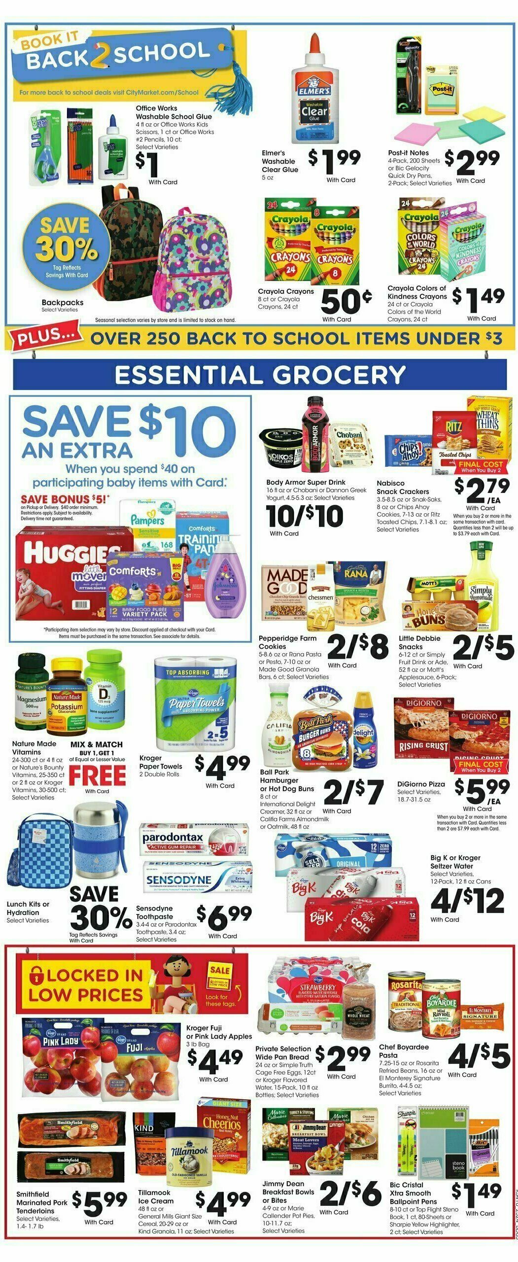 City Market Weekly Ad from July 12