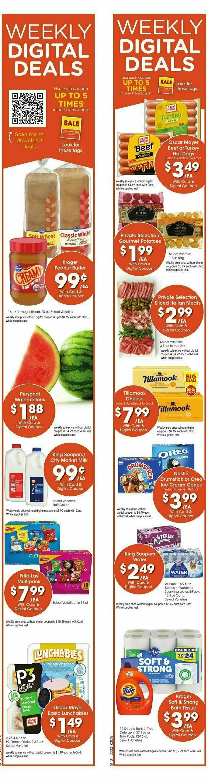 City Market Weekly Ad from August 23