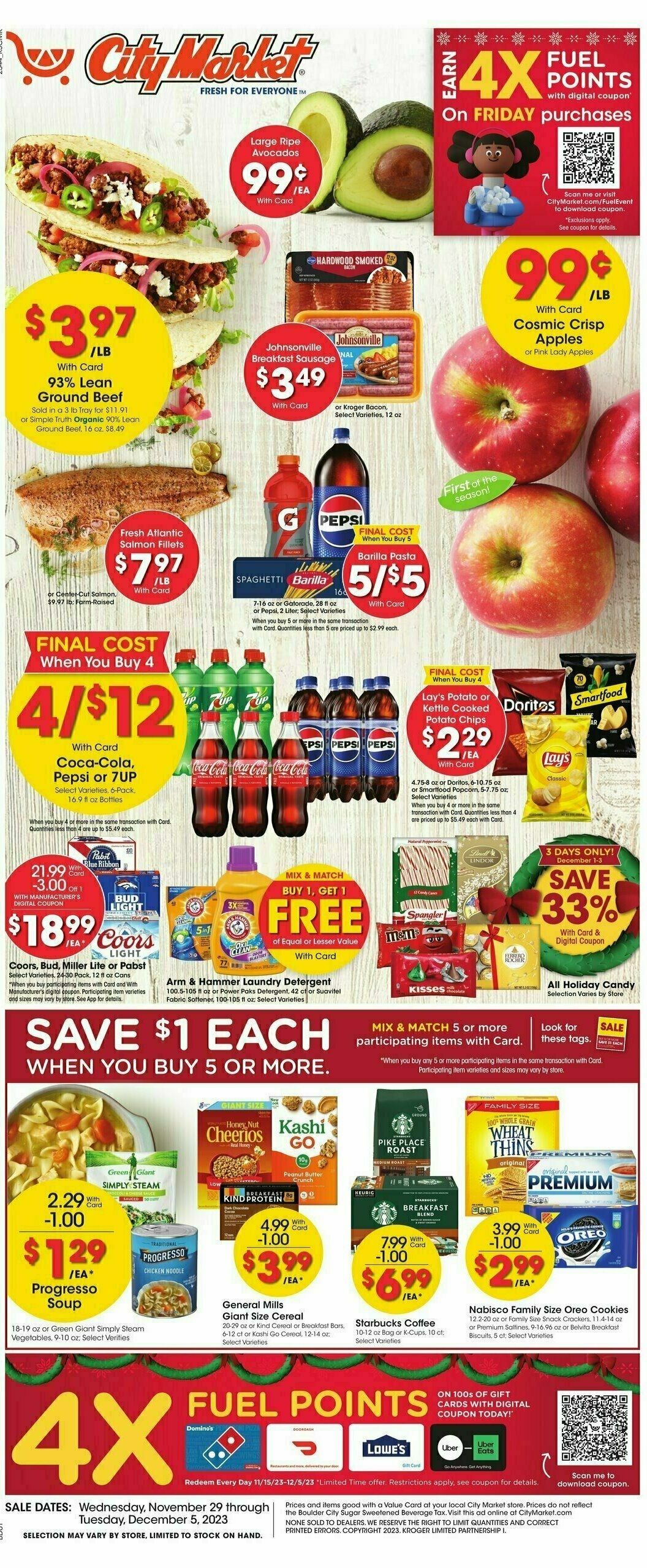 City Market Weekly Ad from November 29
