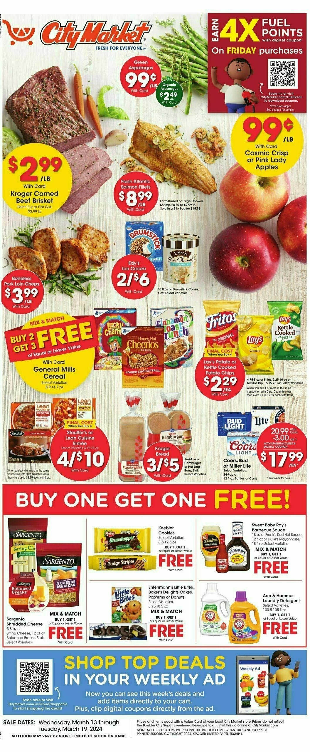 City Market Weekly Ad from March 13