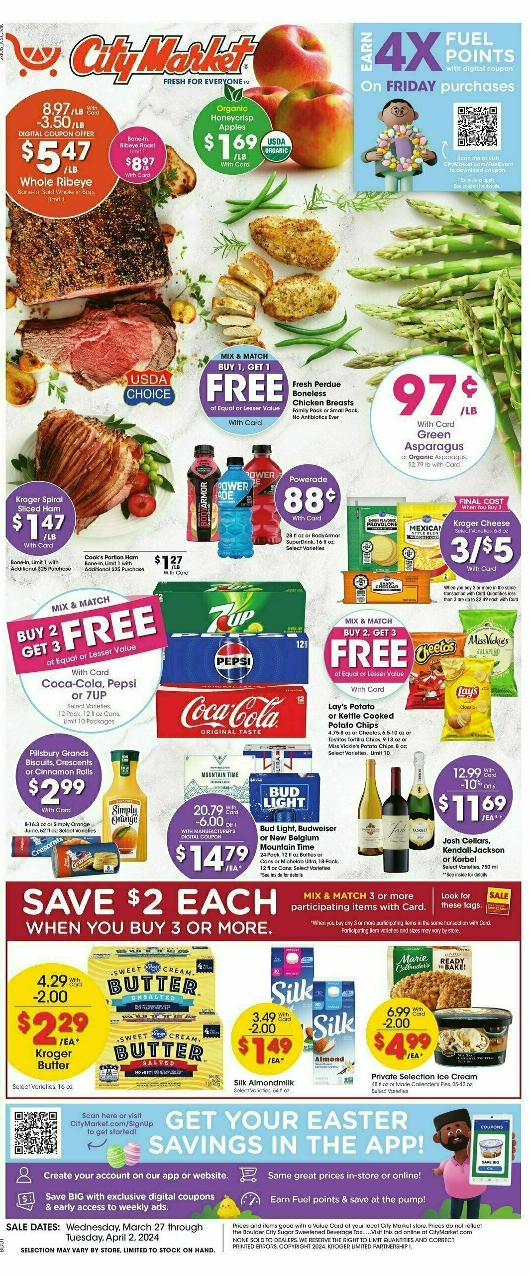 City Market Weekly Ad from March 27