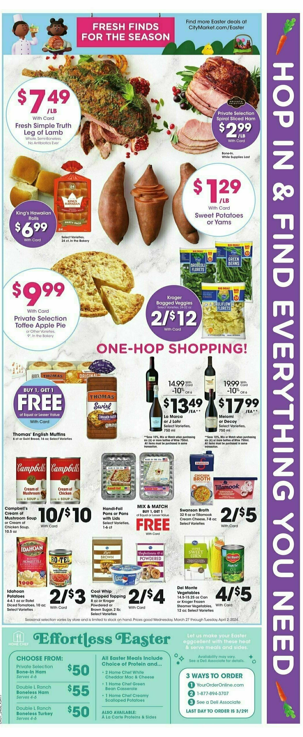 City Market Weekly Ad from March 27