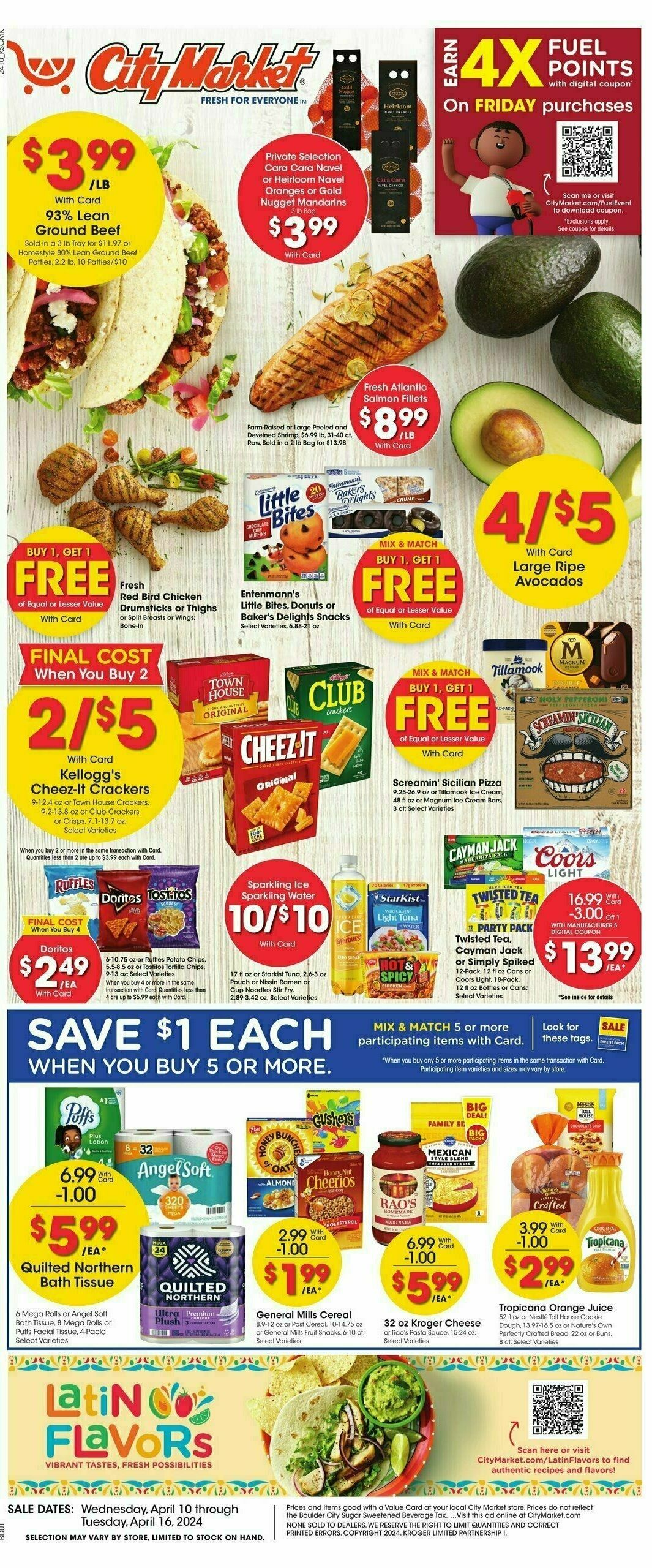 City Market Weekly Ad from April 10