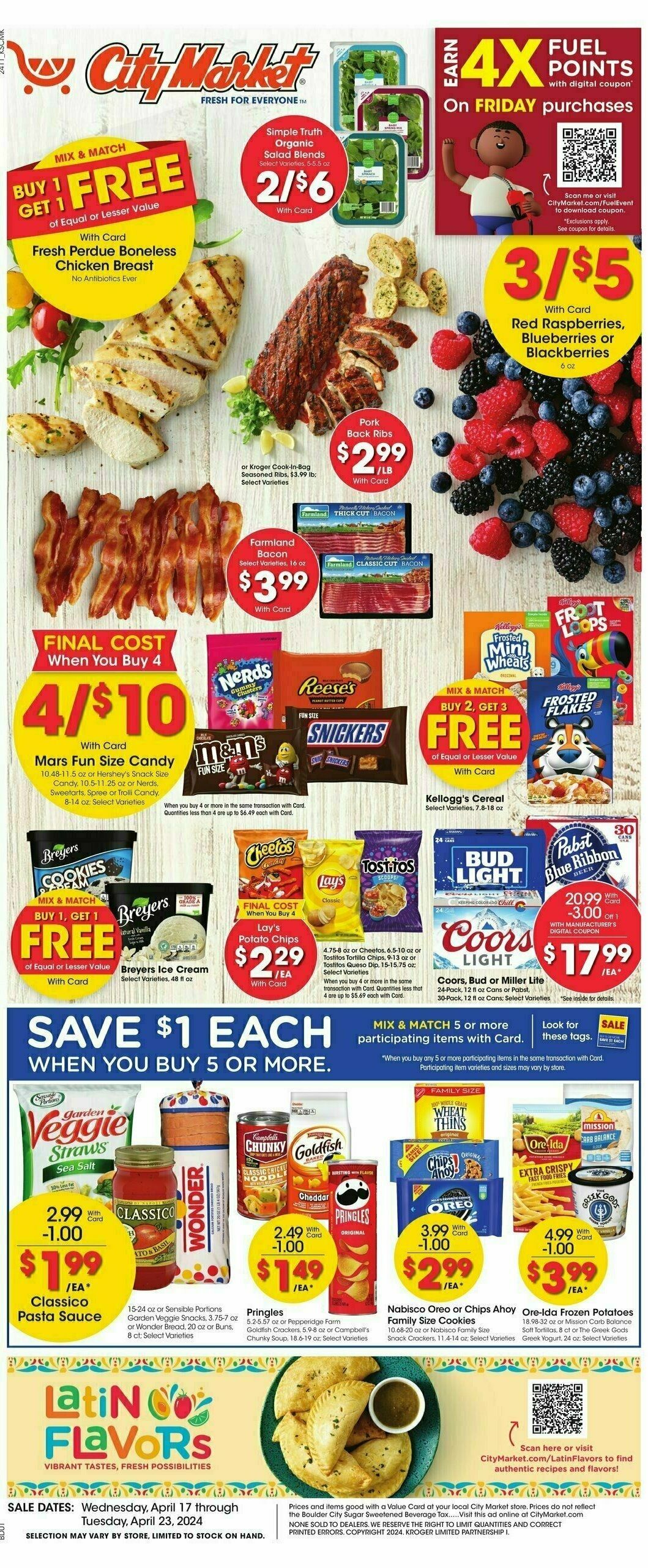 City Market Weekly Ad from April 17
