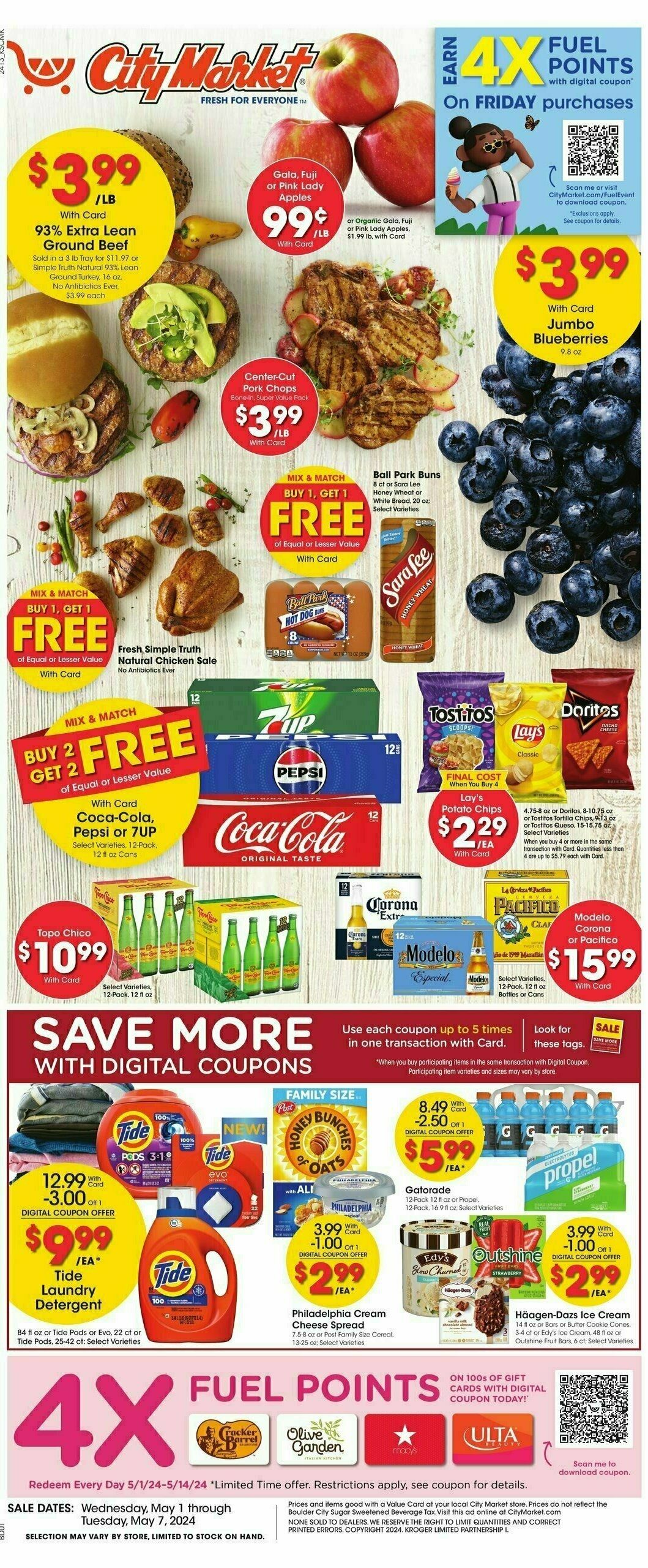 City Market Weekly Ad from May 1