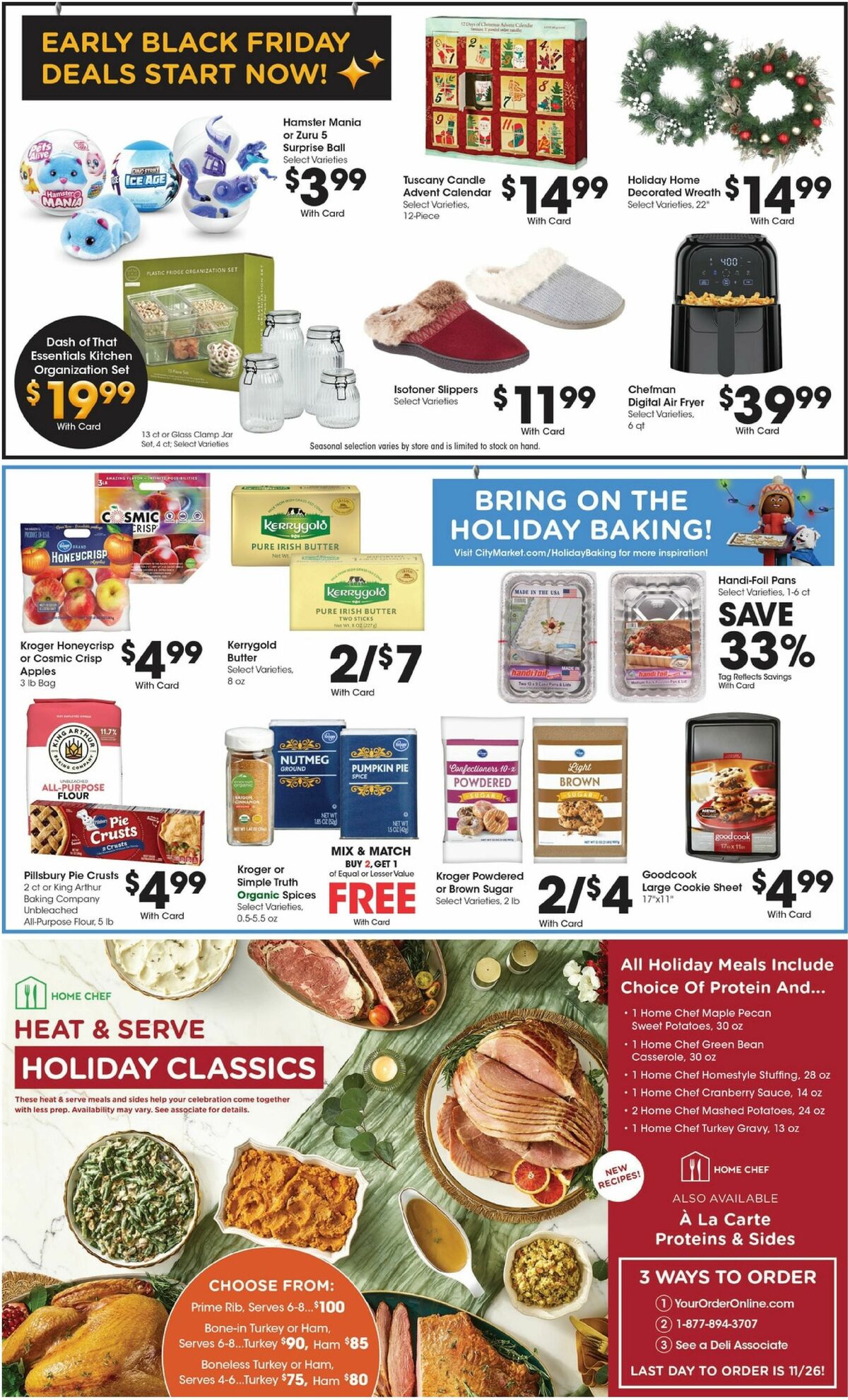 City Market Weekly Ad from November 20