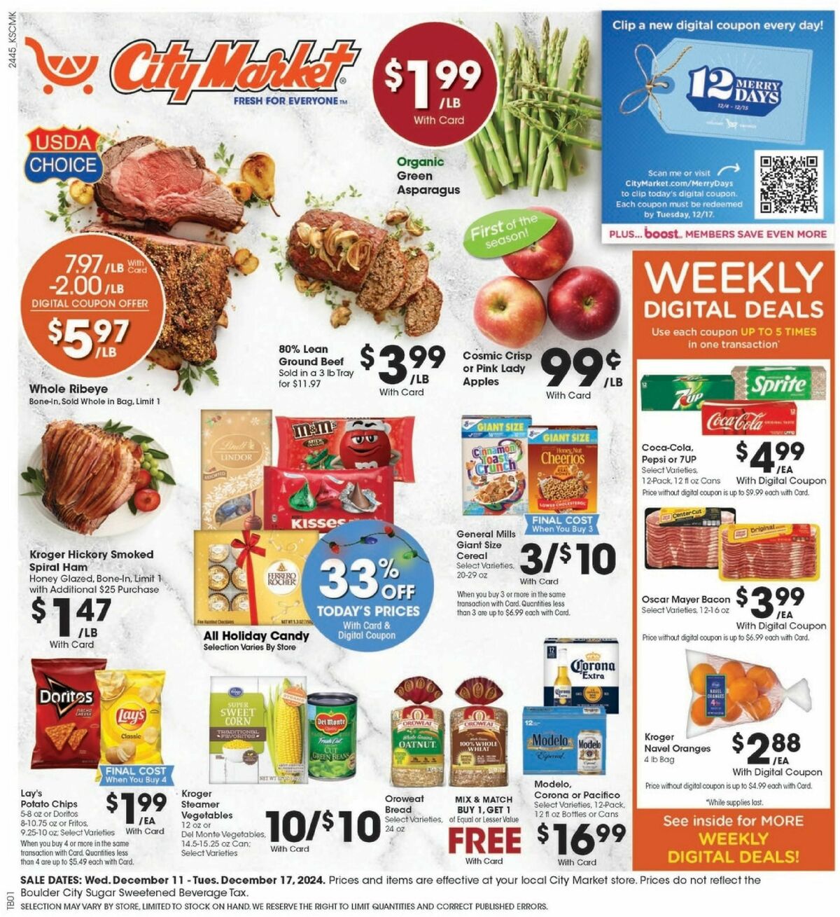 City Market Weekly Ad from December 11