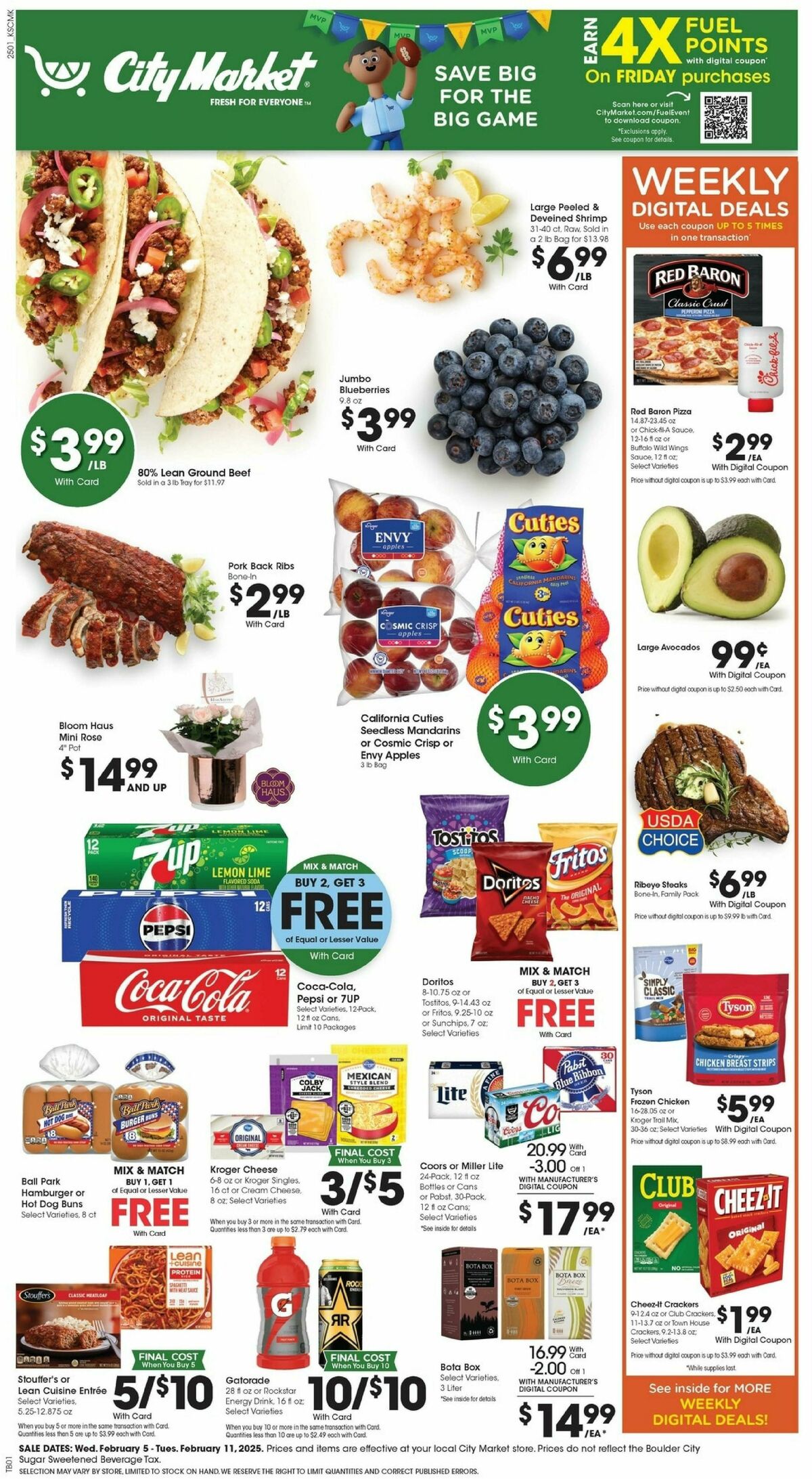 City Market Weekly Ad from February 5