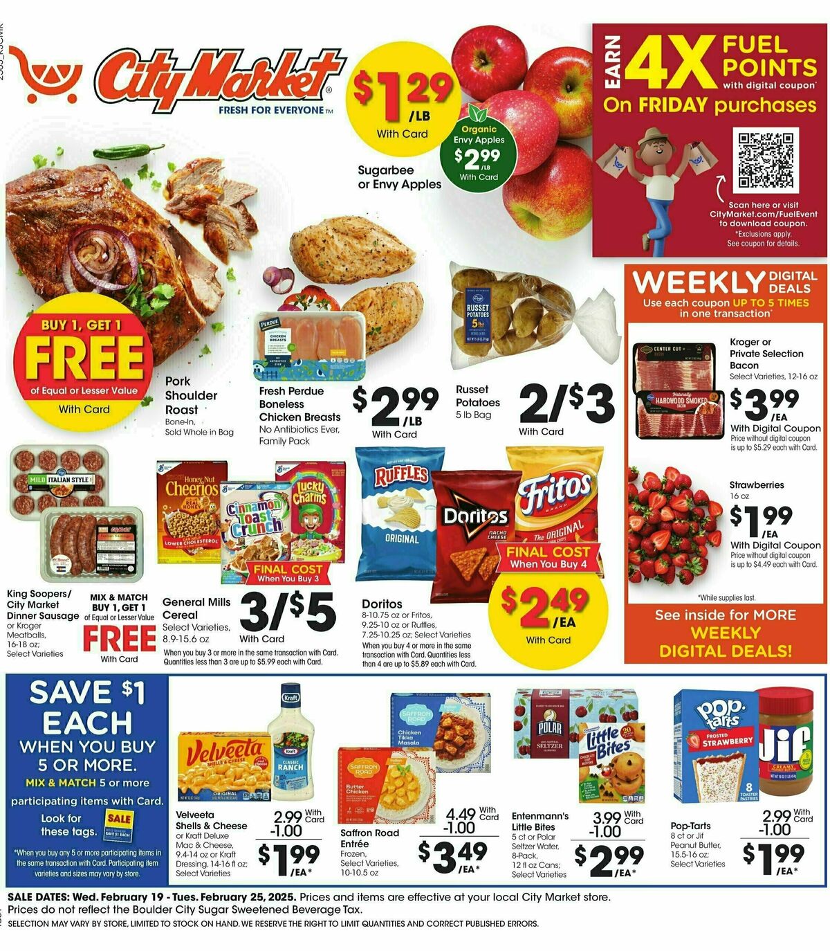 City Market Weekly Ad from February 19