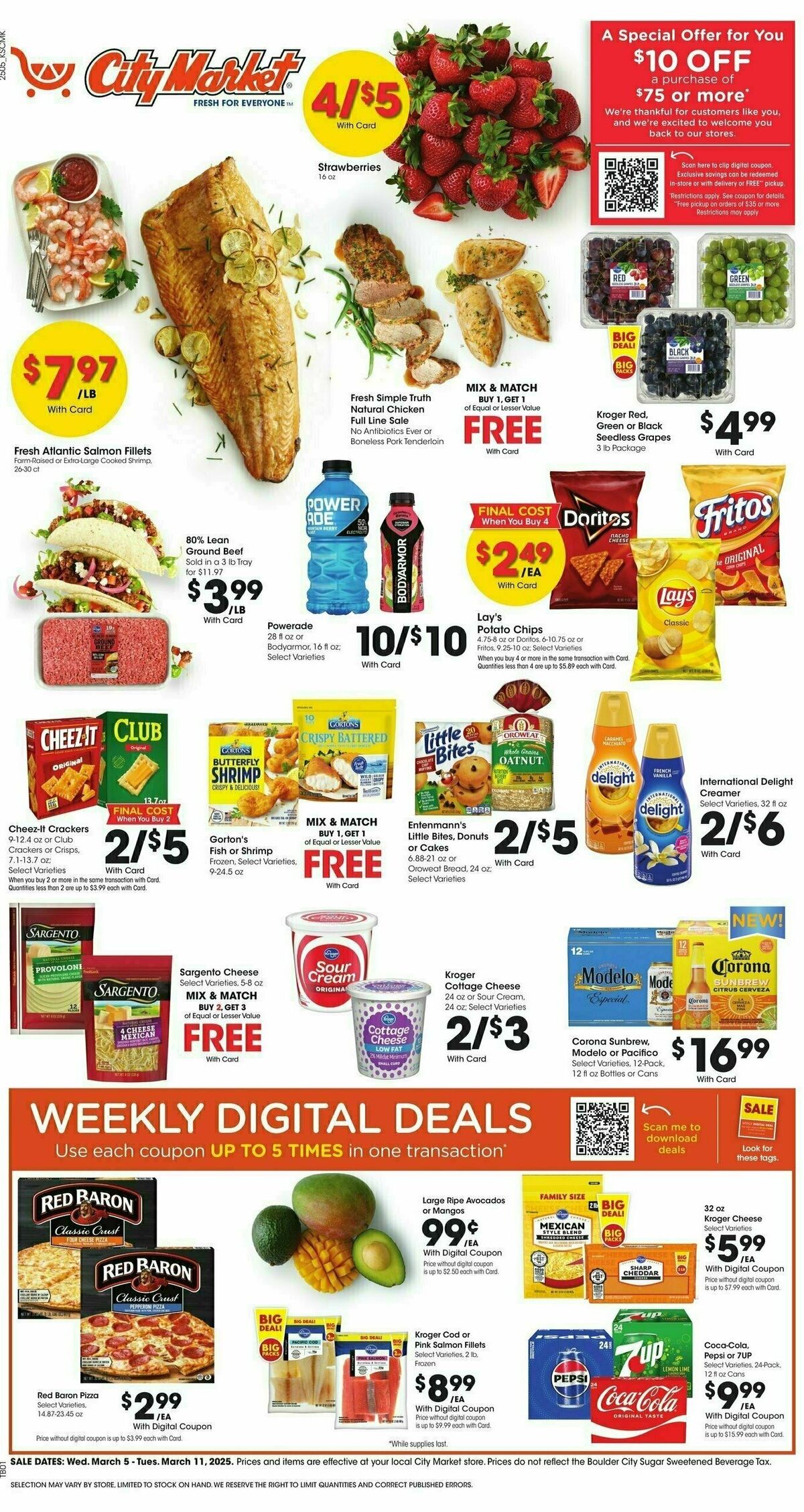 City Market Weekly Ad from March 5
