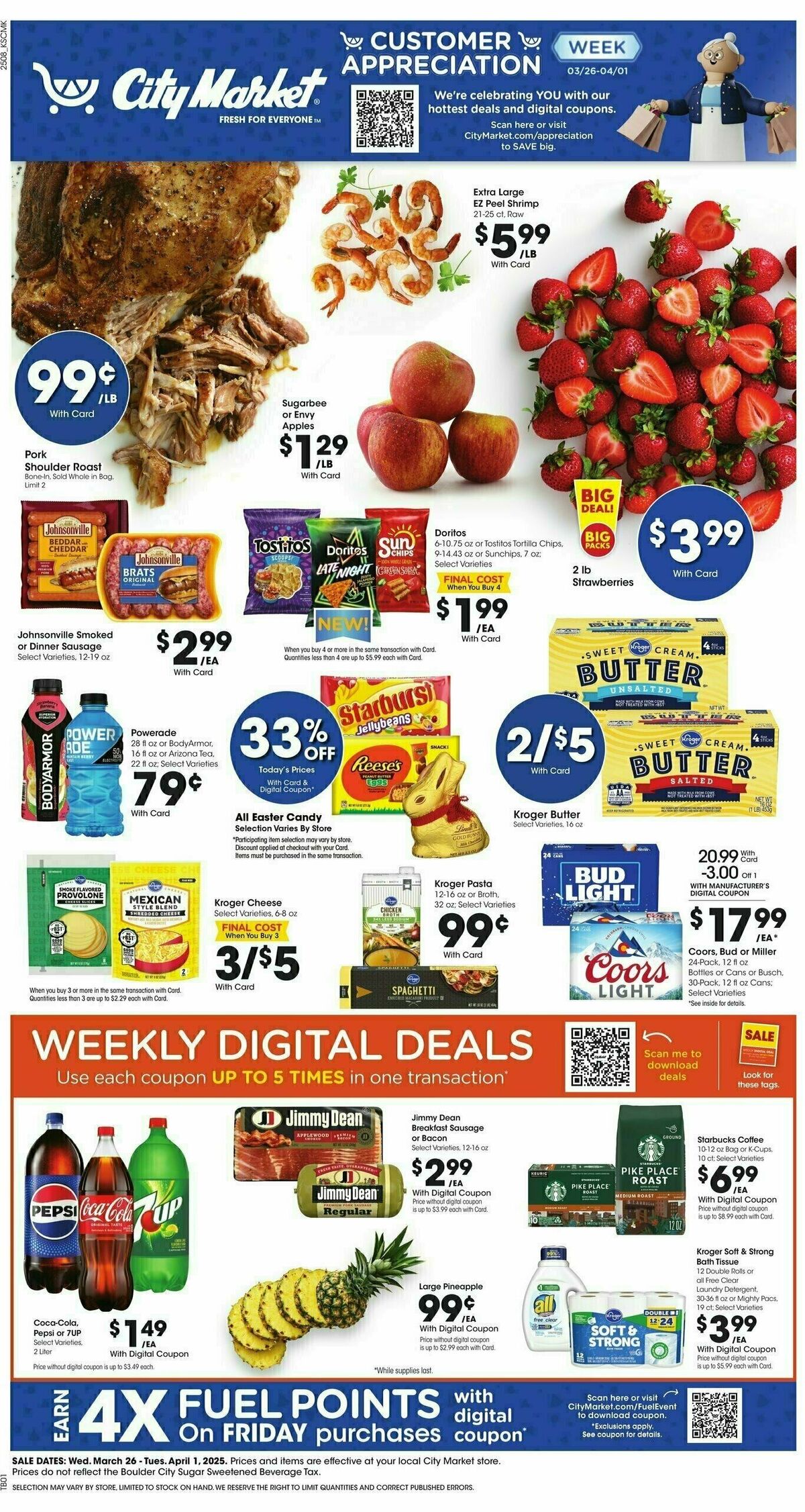 City Market Weekly Ad from March 26