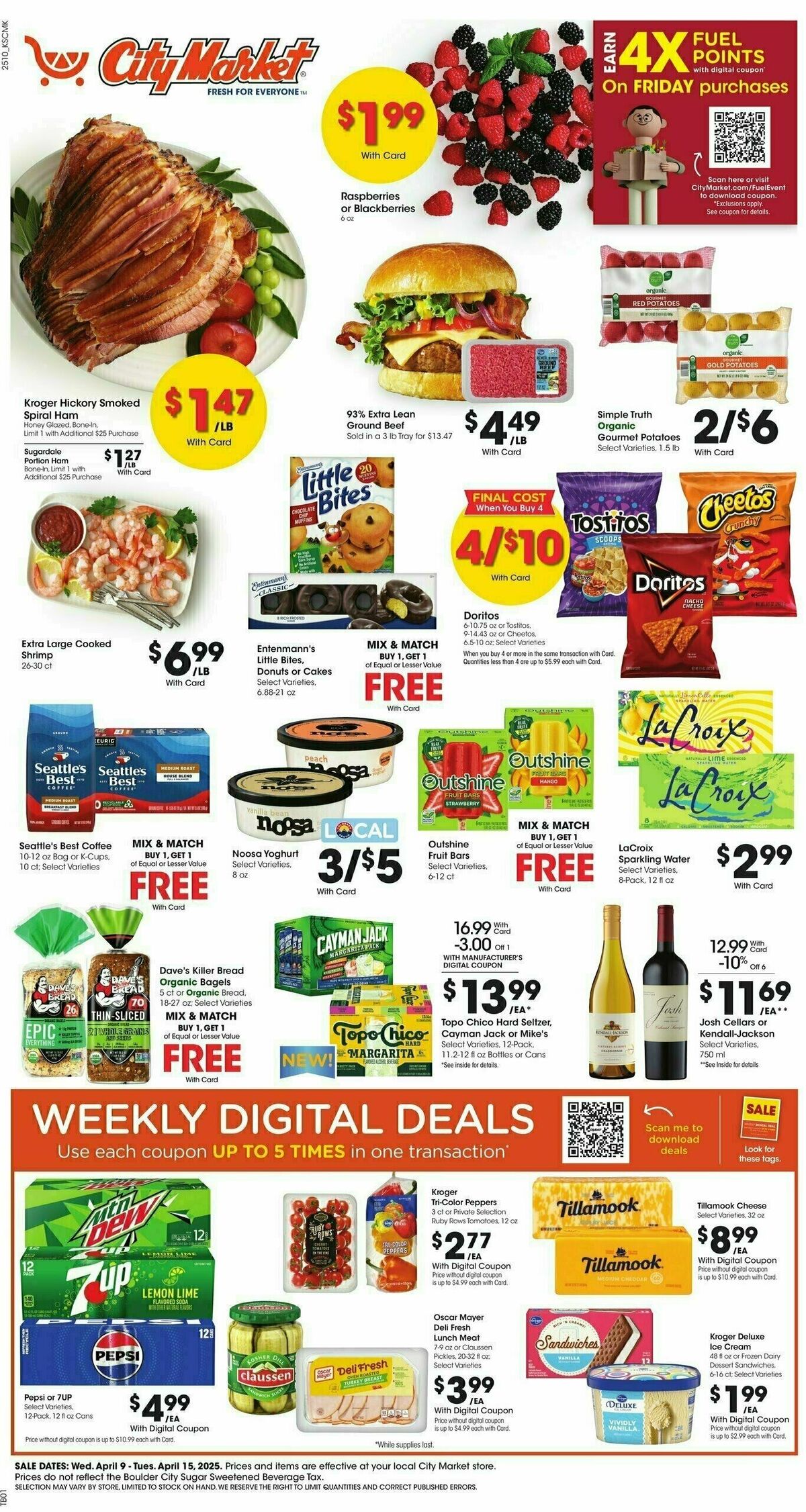City Market Weekly Ad from April 9