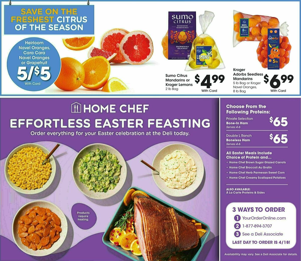 City Market Weekly Ad from April 9