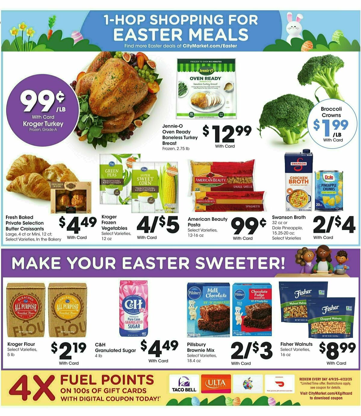 City Market Weekly Ad from April 9