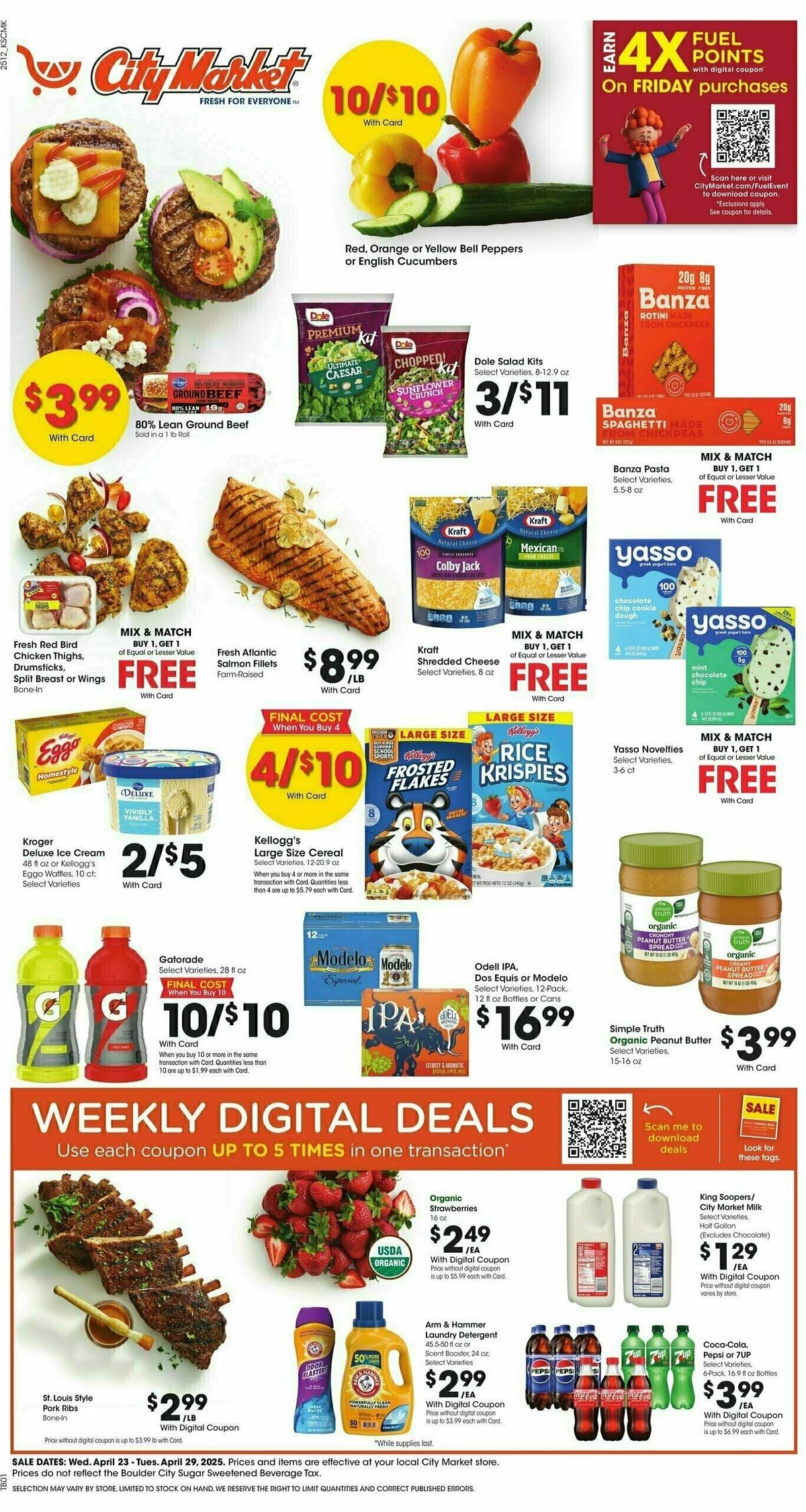City Market Weekly Ad from April 23