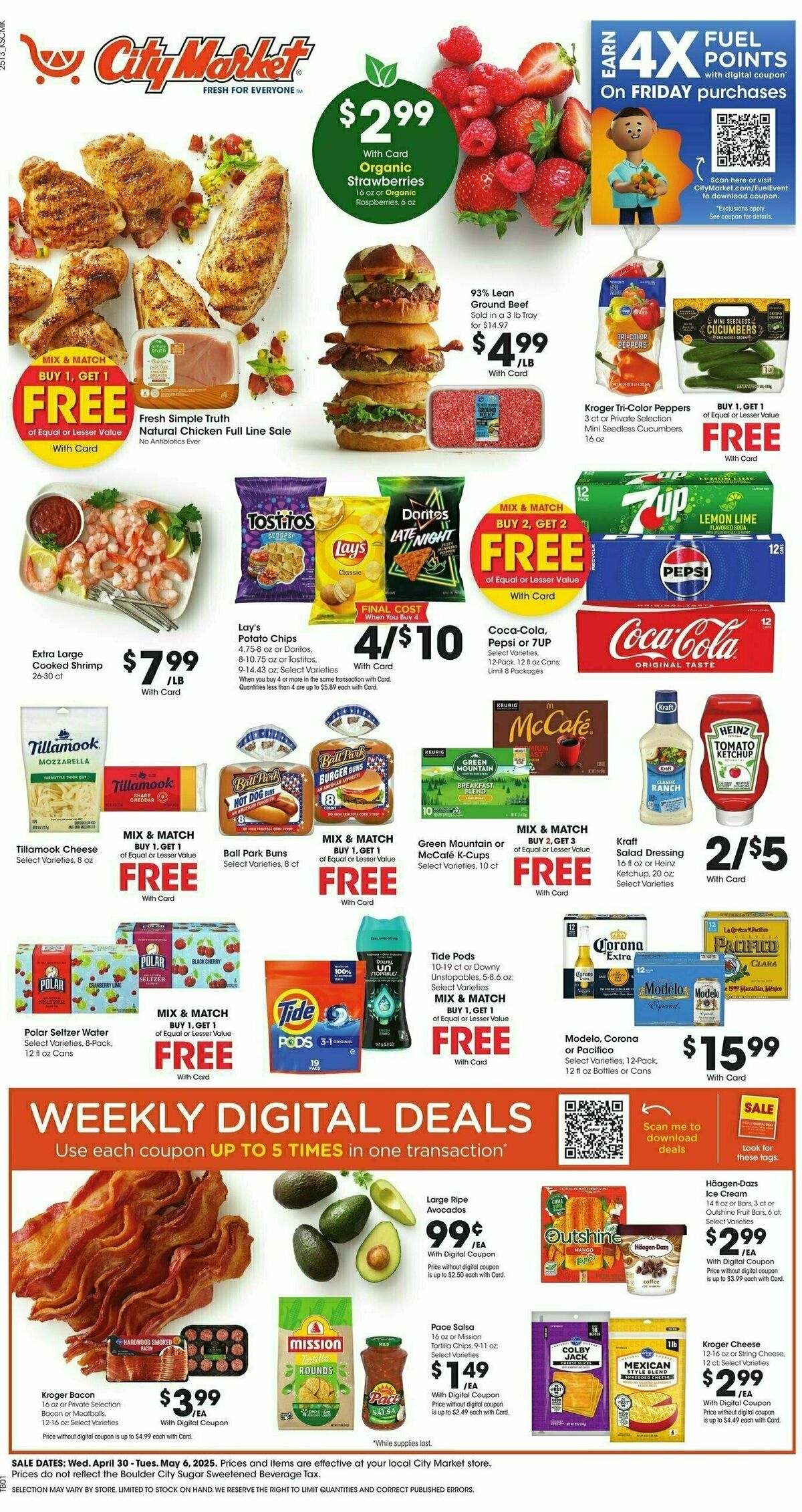 City Market Weekly Ad from April 30