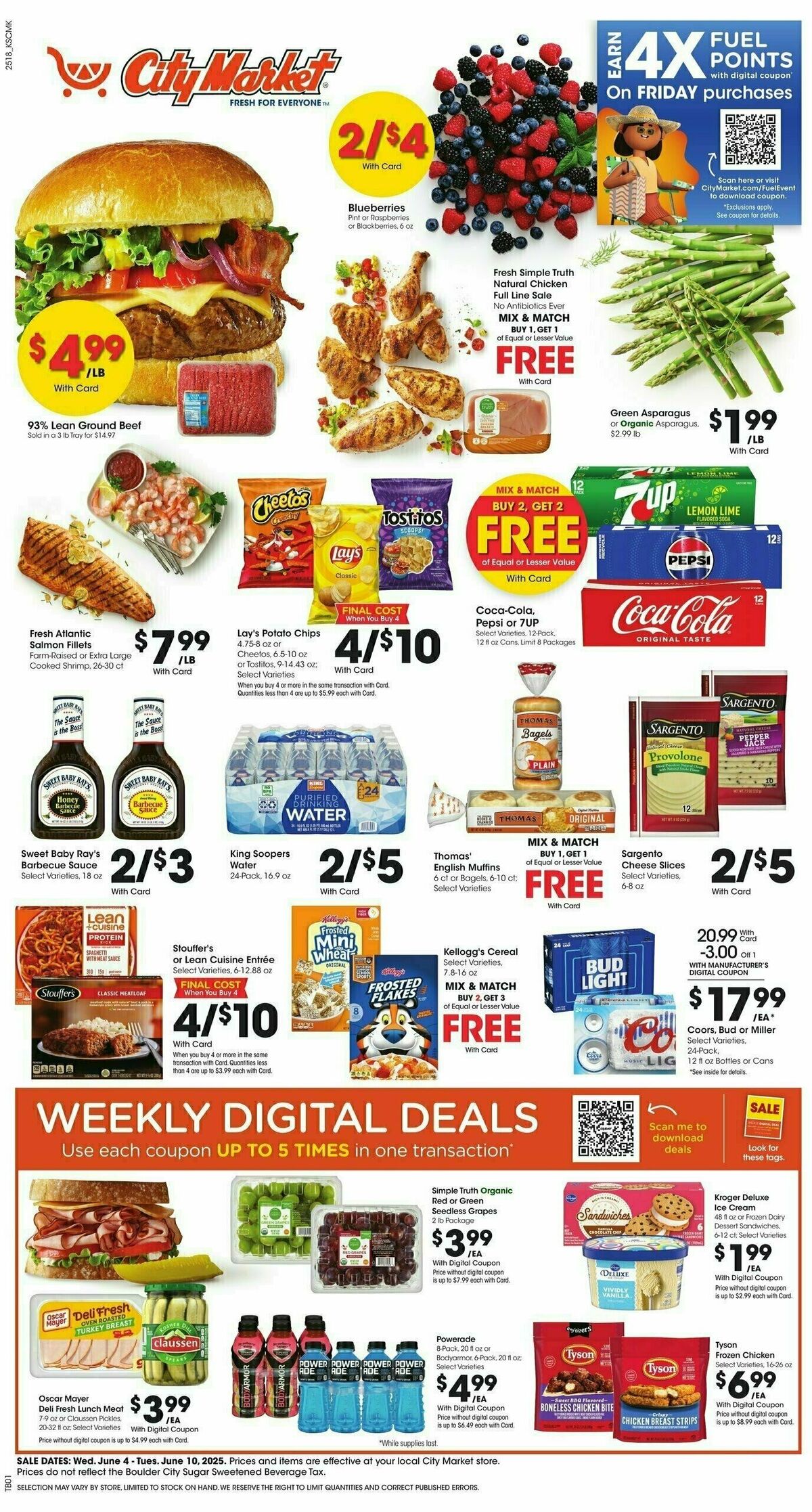 City Market Weekly Ad from June 4